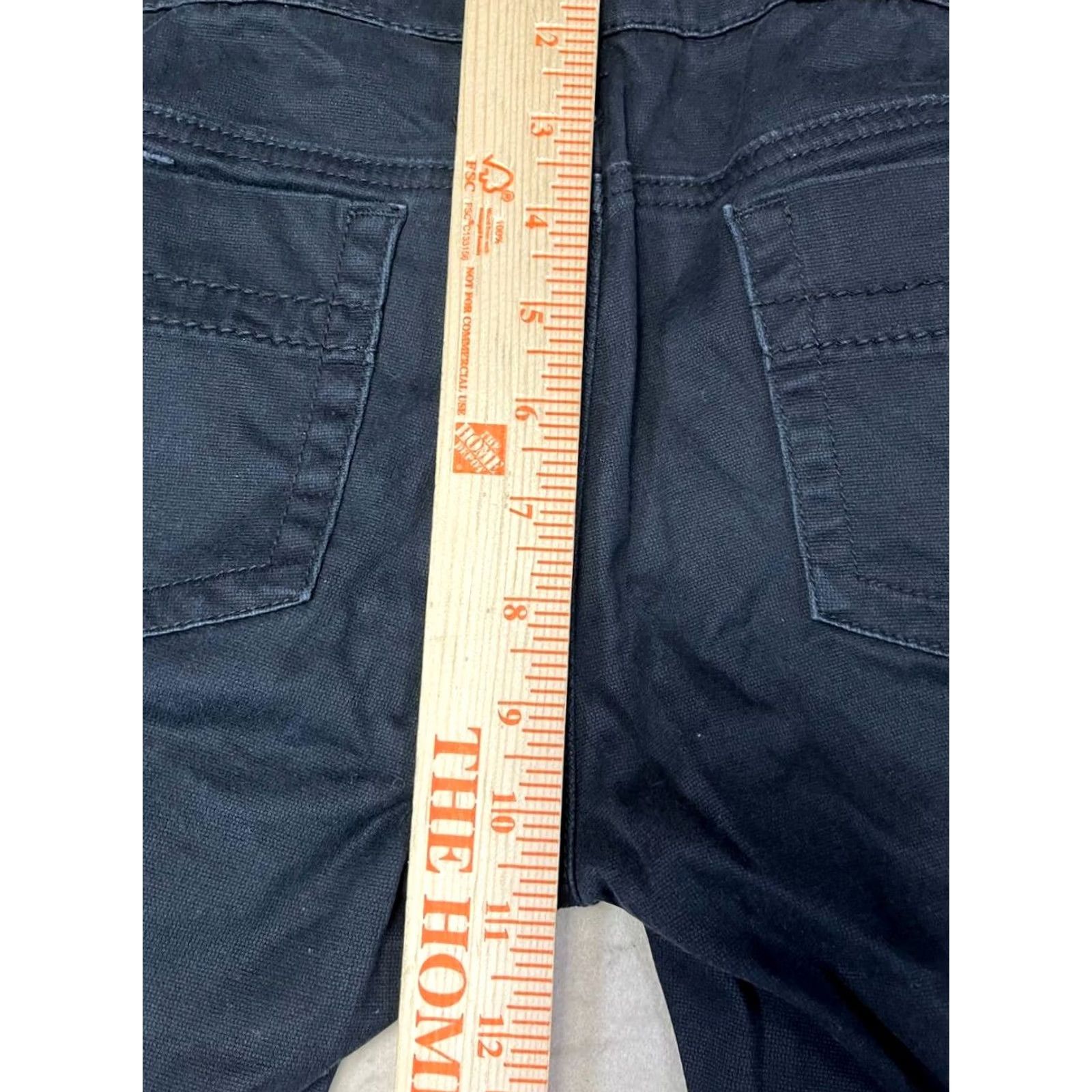 Prana VINTAGE PrAna Pants Nylon Stretch Side Pocket Outdoors Black Women Size 4 Size 27" / US 4 / IT 40 - 4 Thumbnail