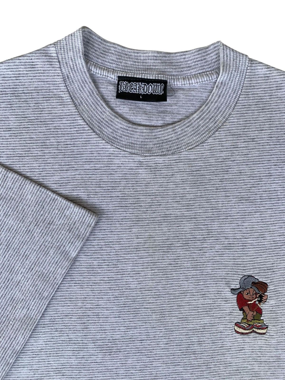 JNCO 1990' Breakdown Stripe Tee Size US L / EU 52-54 / 3 - 1 Thumbnail