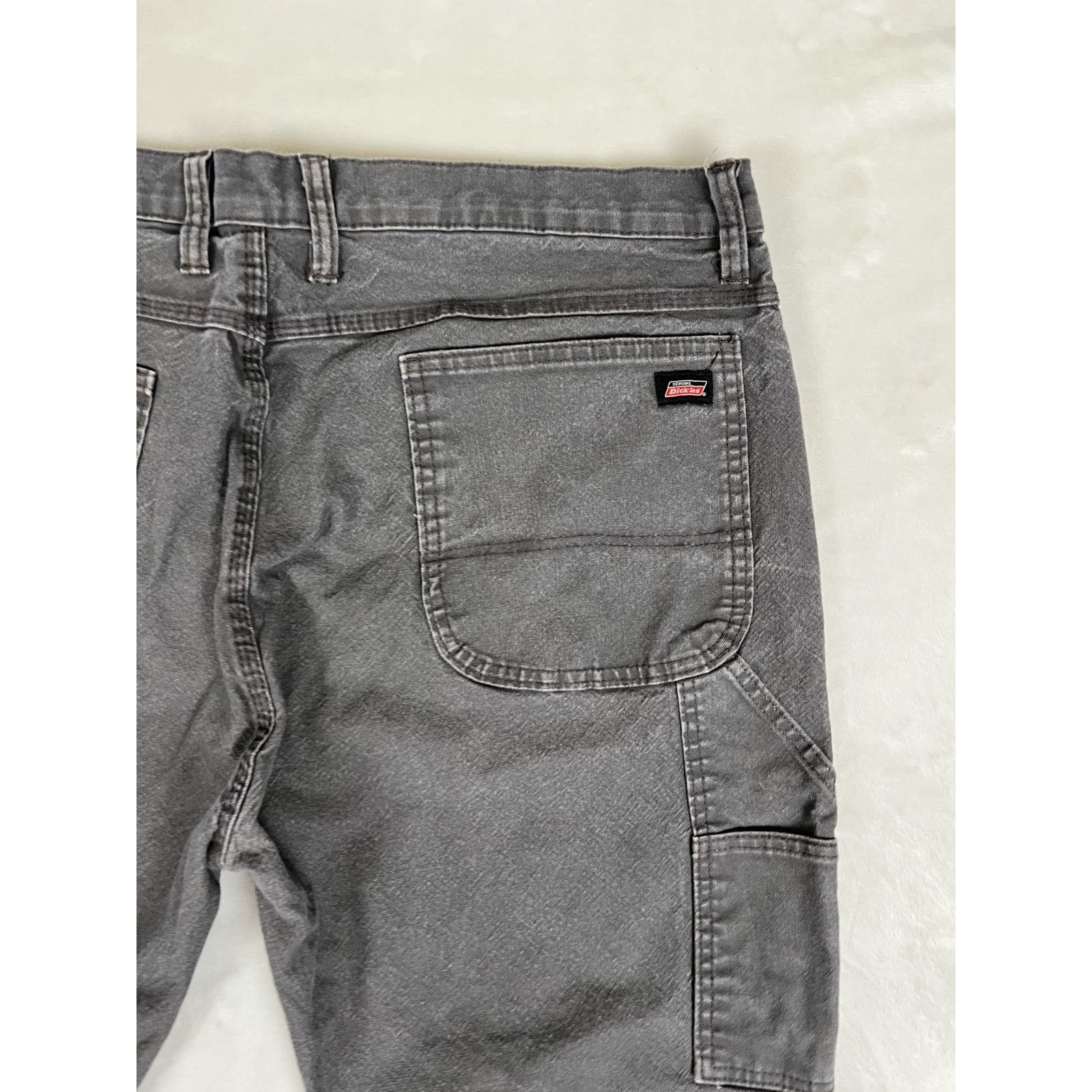 Dickies Vintage Dickies Carpenter Canvas Pants Faded Gray Size 40x32 Size US 40 / EU 56 - 7 Thumbnail