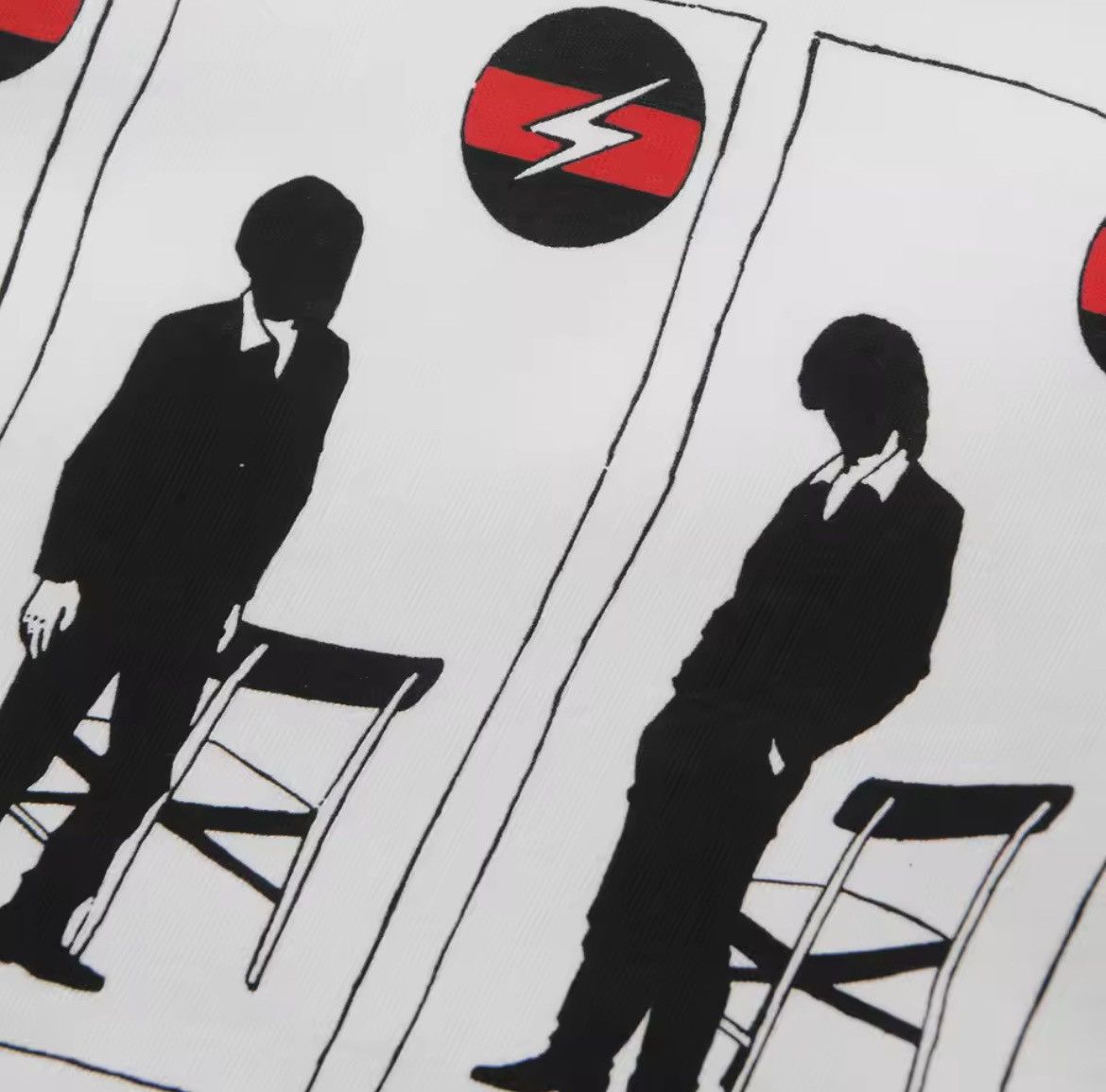 Vintage Throbbing Gristle Graphic Printed Cotton Tshirt Size US XL / EU 56 / 4 - 5 Thumbnail