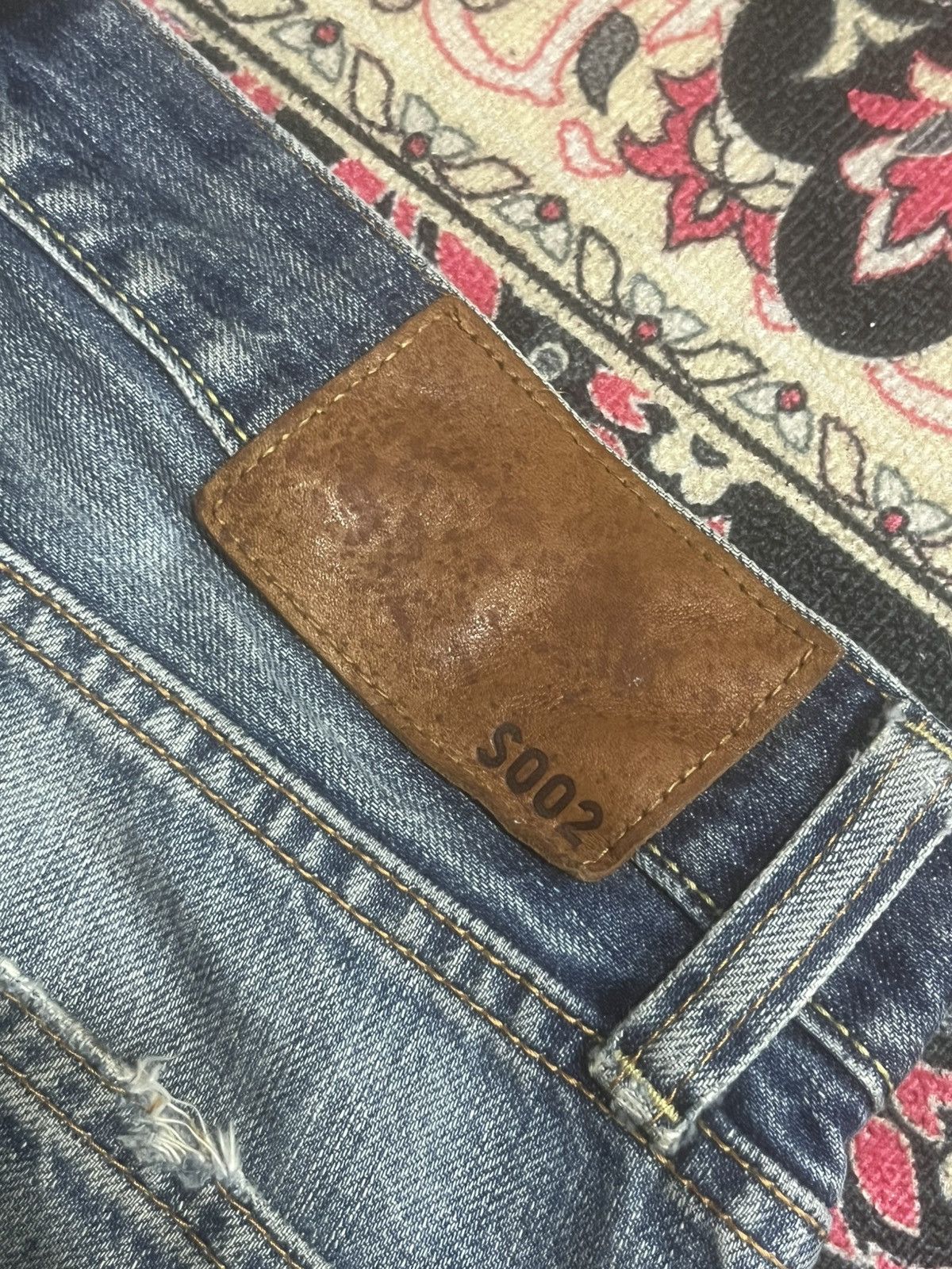Jil Sander × Uniqlo Uniqlo Faded Washed Distressed Regular Straight Jeans Size US 31 - 8 Thumbnail