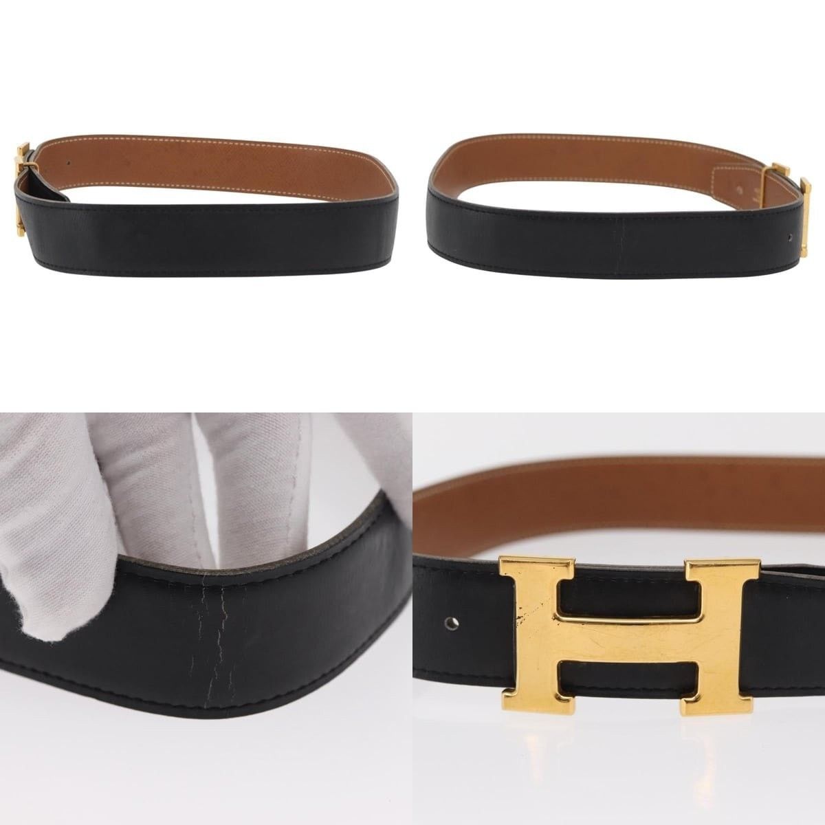 Hermes Hermes H Constance Reversible Belt Leather Size ONE SIZE - 3 Thumbnail