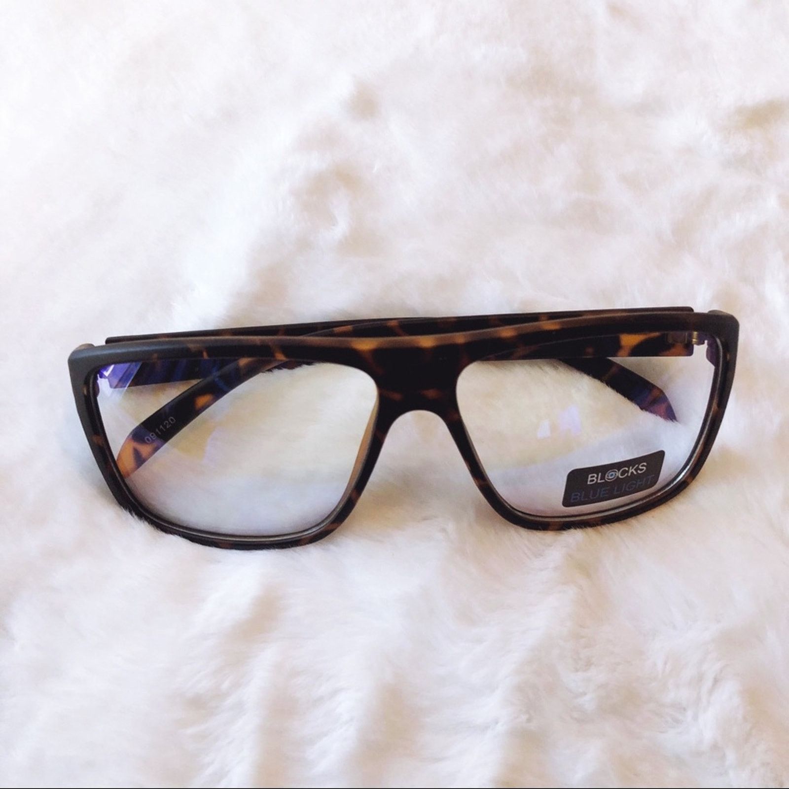 Other Anna Tortoise Brown Computer Blue Light Glasses Size ONE SIZE - 1 Thumbnail