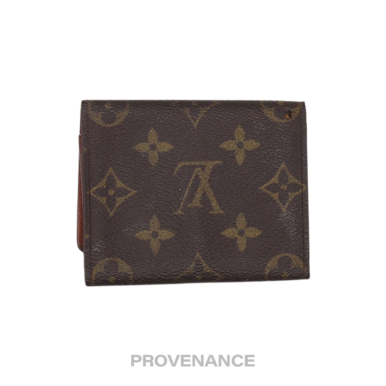 Louis Vuitton 🔴 Louis Vuitton Business Card Wallet - Monogram Horizontal Size ONE SIZE - 2 Thumbnail