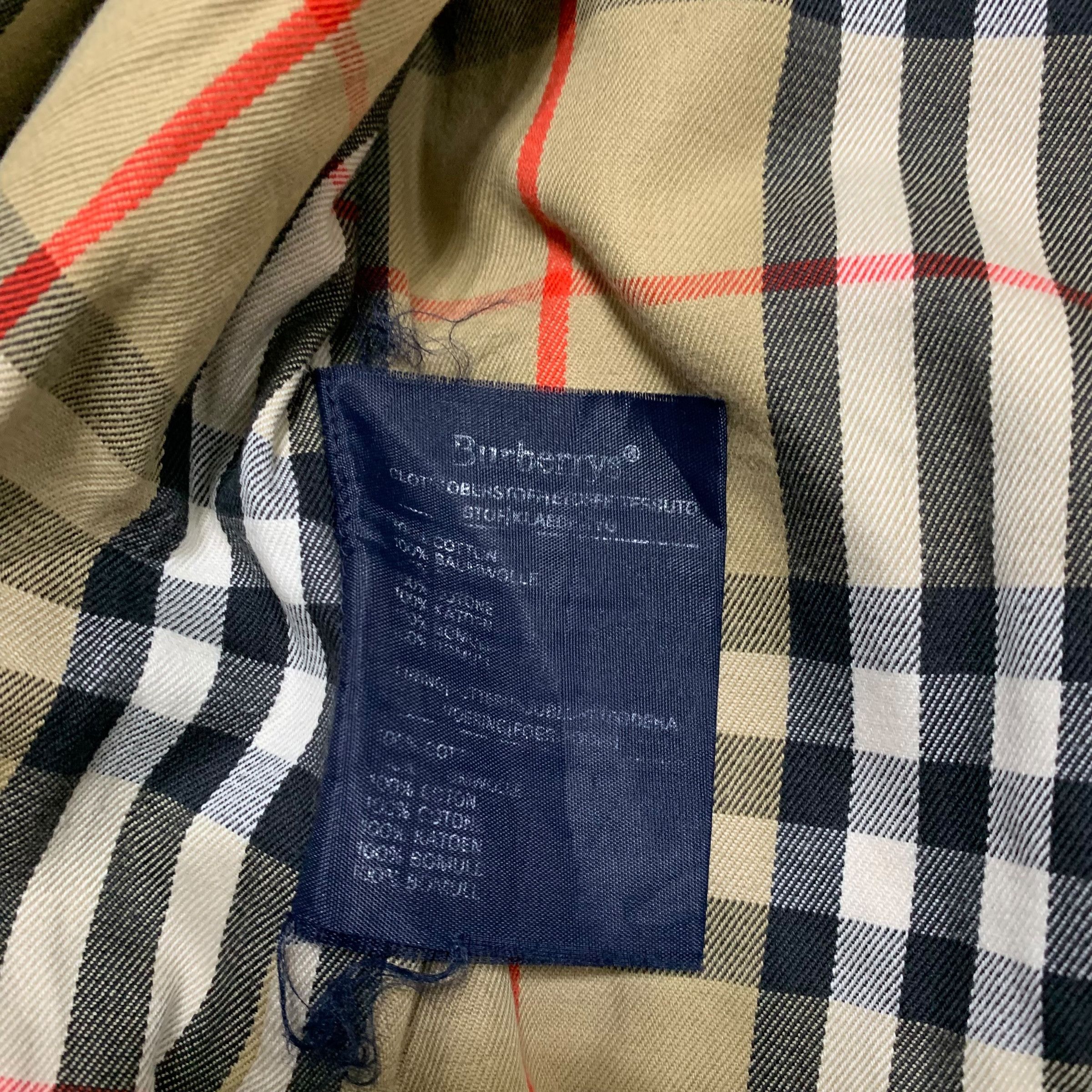 Burberry Vintage Burberrys Double Breast Trench Coat Made In England Size US M / EU 48-50 / 2 - 8 Thumbnail