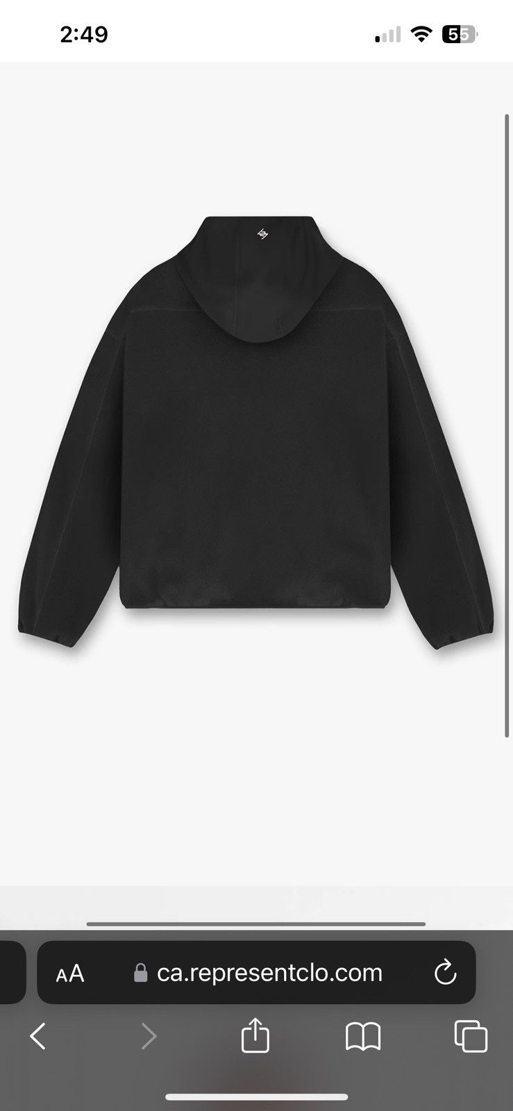 Represent Clo. Represent 247 Fleece Hoodie Size US L / EU 52-54 / 3 - 8 Thumbnail
