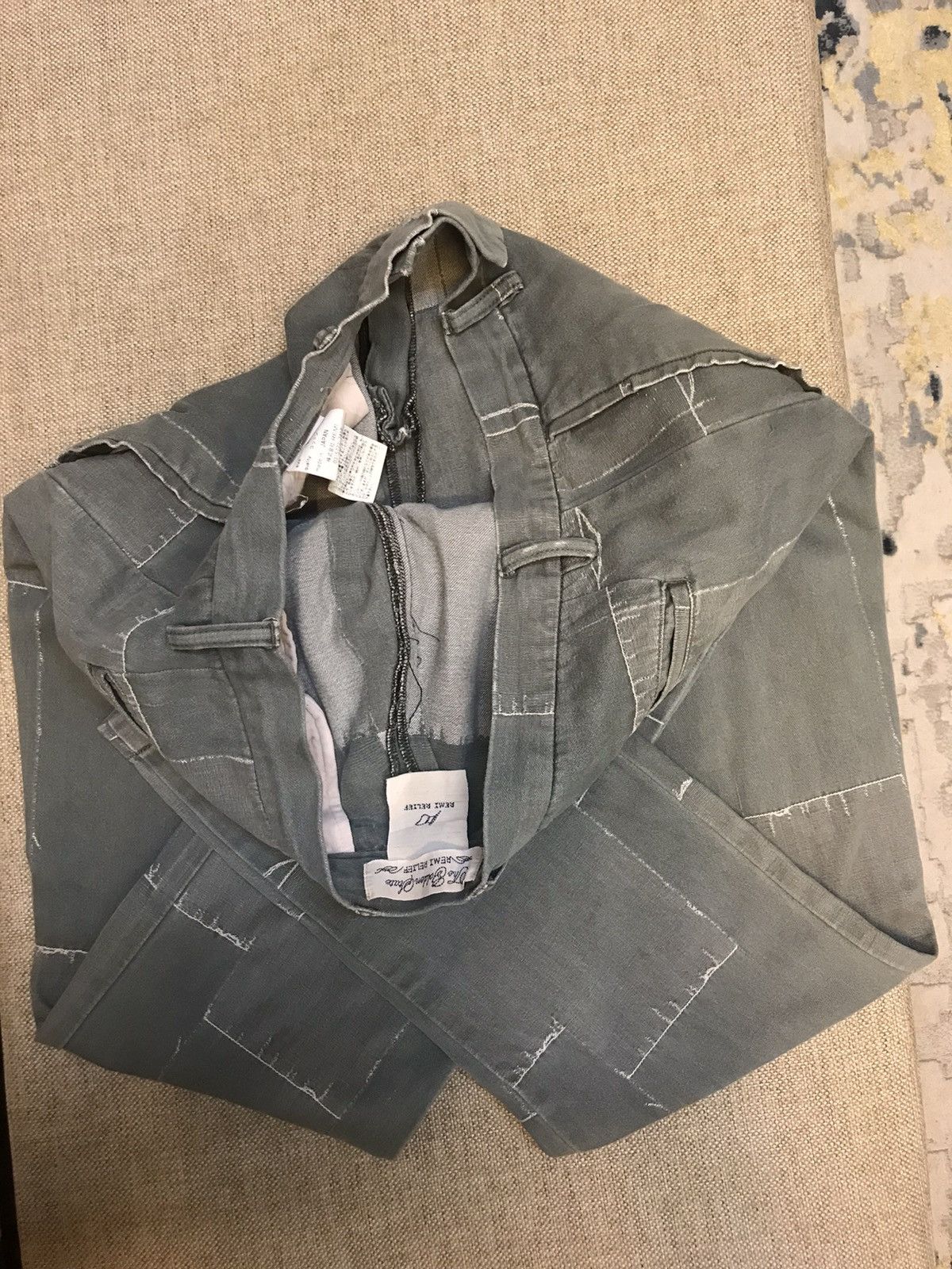 Japanese Brand × Remi Relief × Vintage Remi Relief Japan Vintage Treatment Size US 35 - 3 Thumbnail