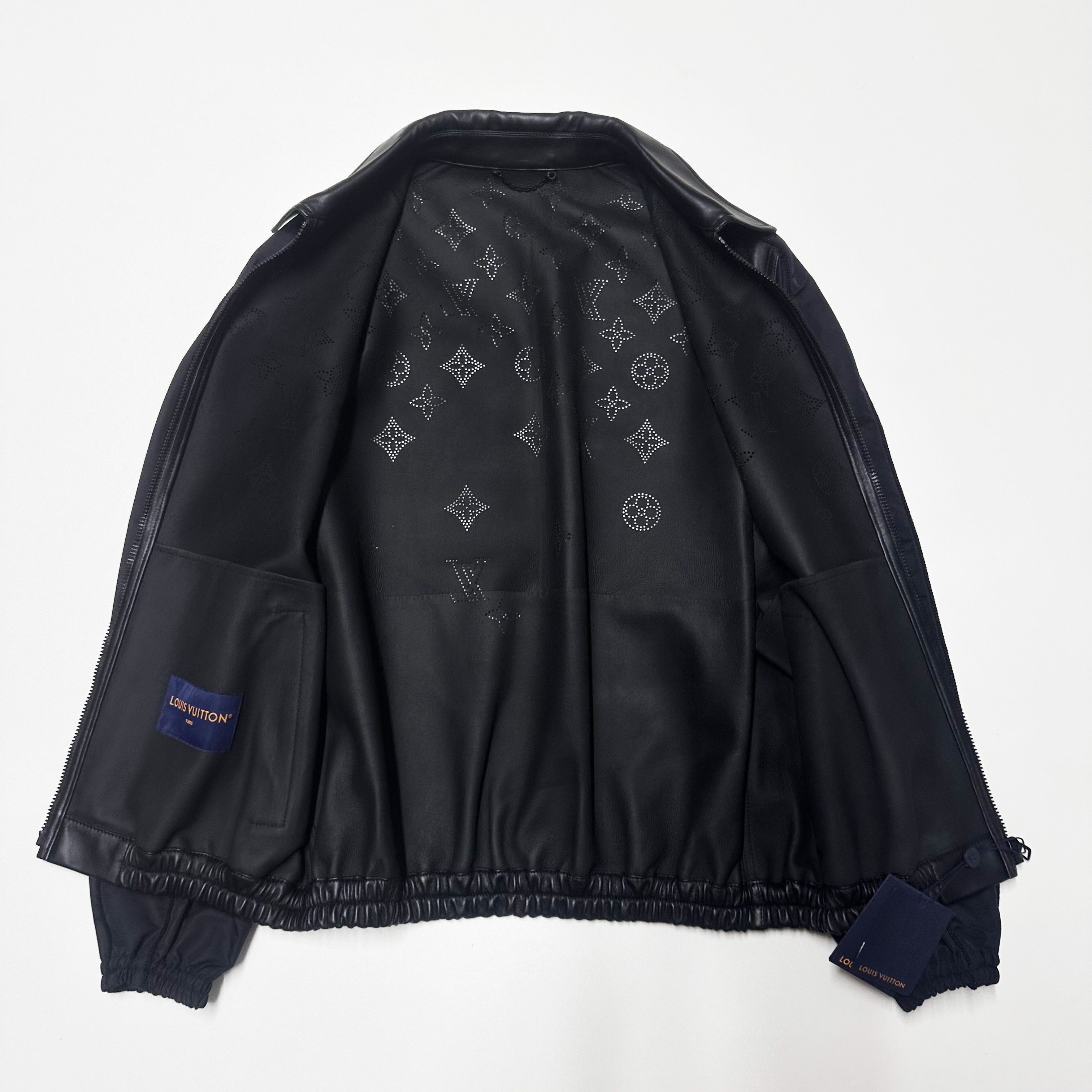 Louis Vuitton Louis Vuitton size 50 M L Leather jacket Monogram LV Size US M / EU 48-50 / 2 - 14 Thumbnail