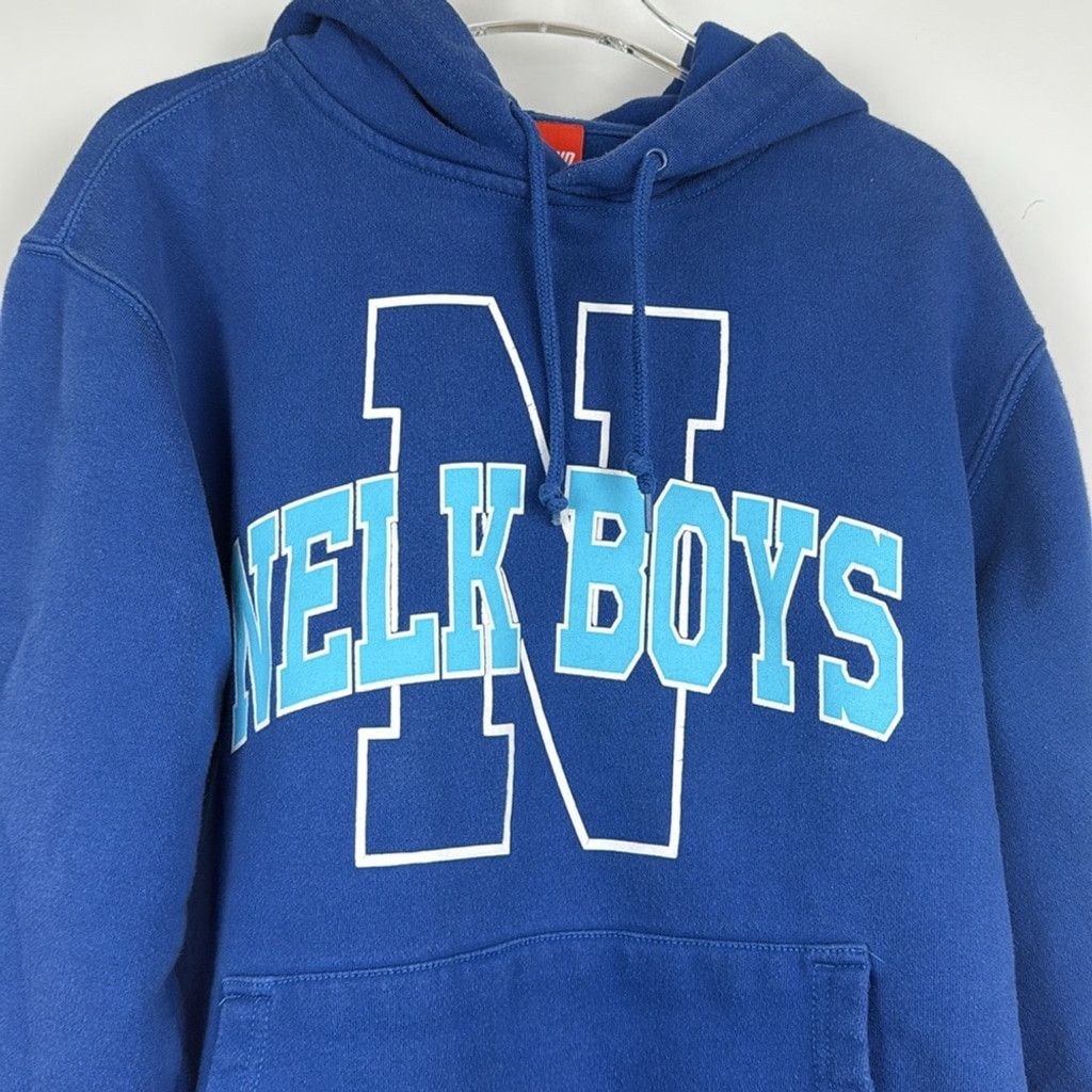 Full Send Full Send Nelk Boys Blue Collegiate Hoodie Sweatshirt Small Size US S / EU 44-46 / 1 - 2 Thumbnail