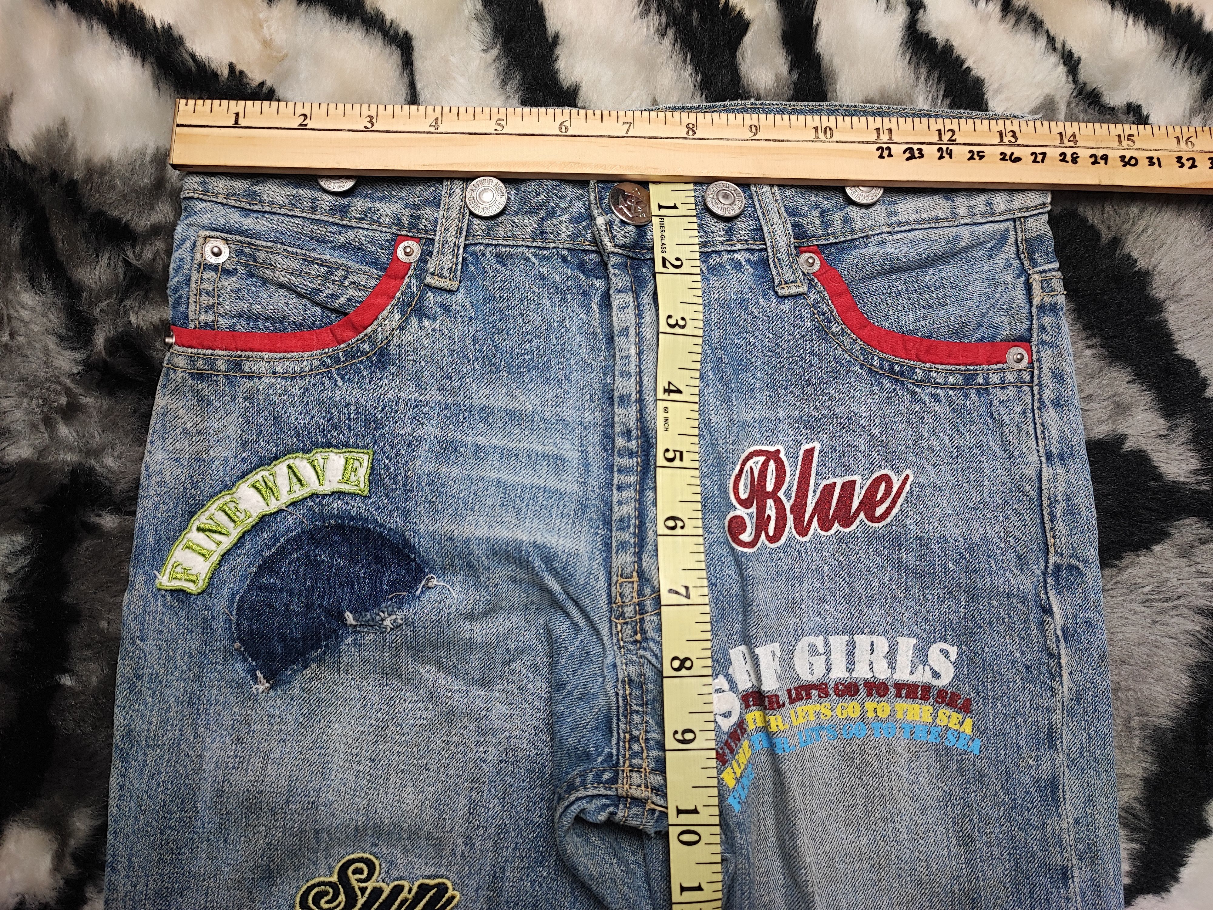 Undercover RARE Sirmione Surf Jeans Size US 27 - 6 Thumbnail