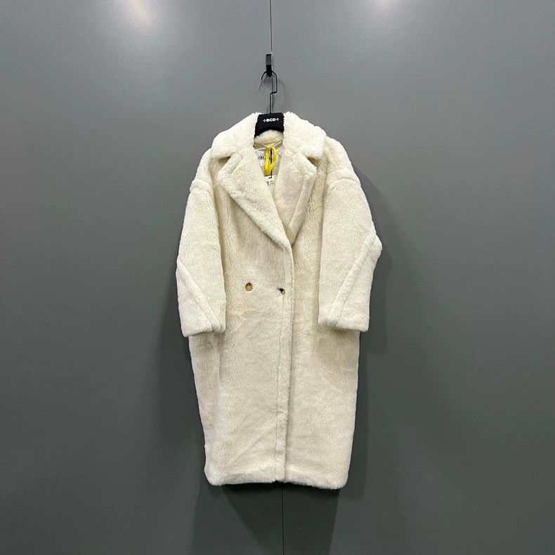 Max Mara Max Mara Teddy Bear Solid Wool Coat Size S / US 4 / IT 40 - 1 Thumbnail