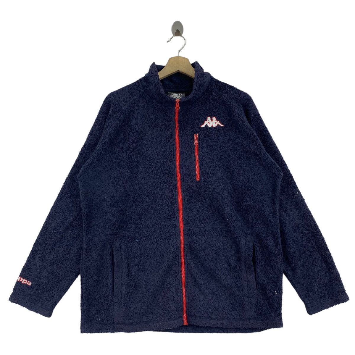 Kappa SUNTORY COFFEE Boss Drinks x KAPPA Retro Sherpa Embroidered Size US XL / EU 56 / 4 - 1 Thumbnail