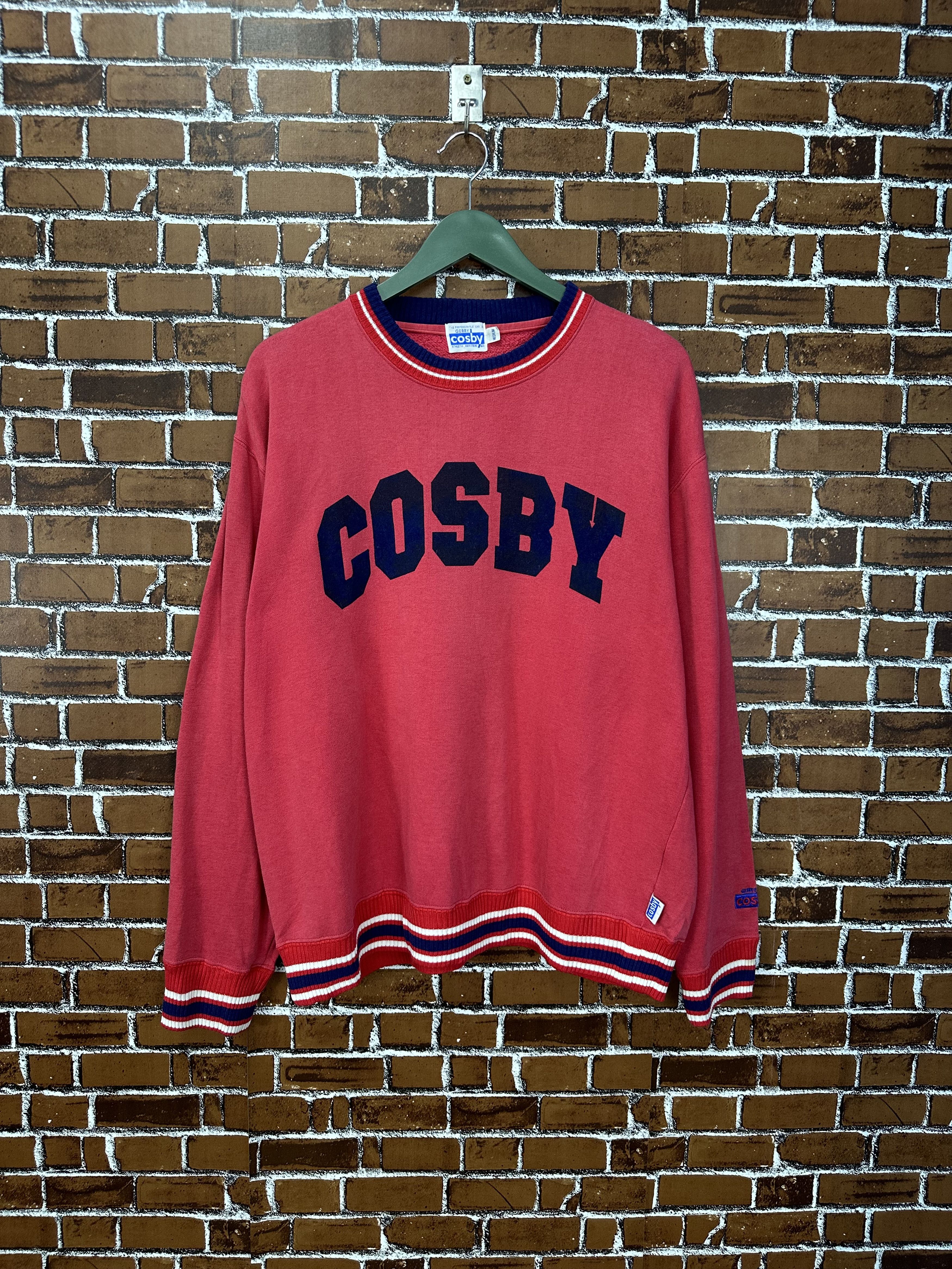 Vintage Gerry Cosby Spellout College Sweatshirt Z483