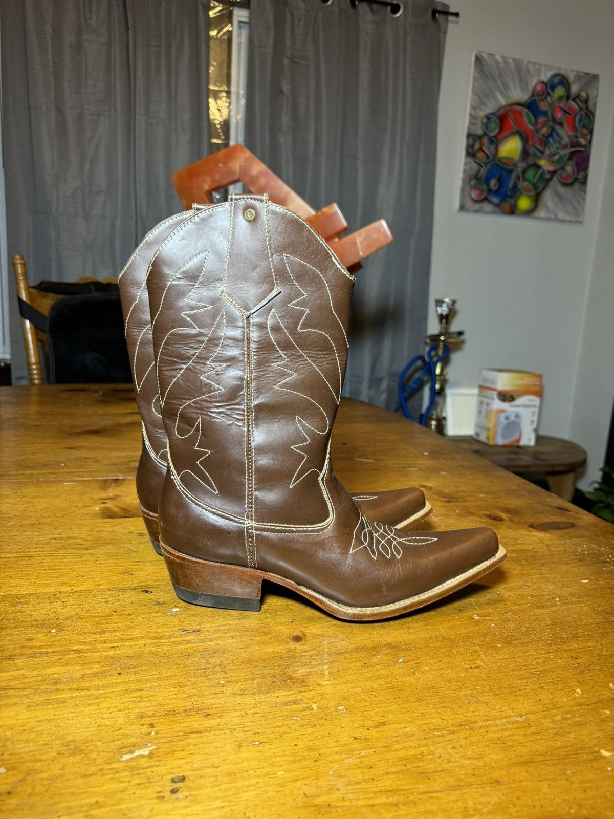 Vintage Cowboy Boots Sz 10 Size US 10 / EU 43 - 2 Thumbnail