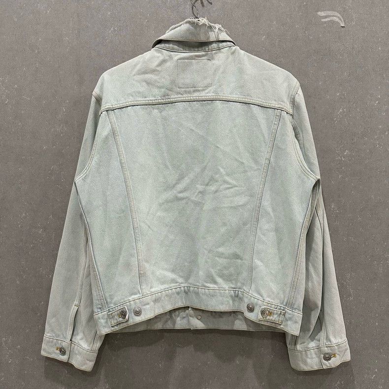 Balenciaga Balenciaga size 40 Bat Wing Collar Denim Jacket Size S / US 4 / IT 40 - 2 Thumbnail