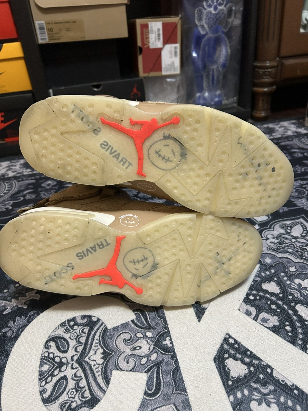 Jordan Brand × Travis Scott Travis Scott Jordan 6 Khaki Size US 11 / EU 44 - 7 Thumbnail