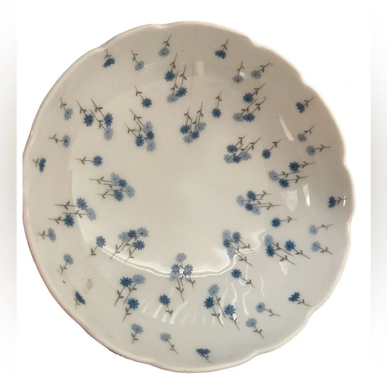 The Unbranded Brand Vintage Giraud Limoges France footed dish scalloped edges Size ONE SIZE - 1 Thumbnail