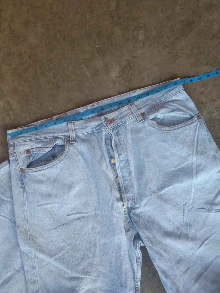 Levi's 90s Vintage Levi's 501 Made In USA Jeans 38x31 Size US 38 / EU 54 - 5 Thumbnail