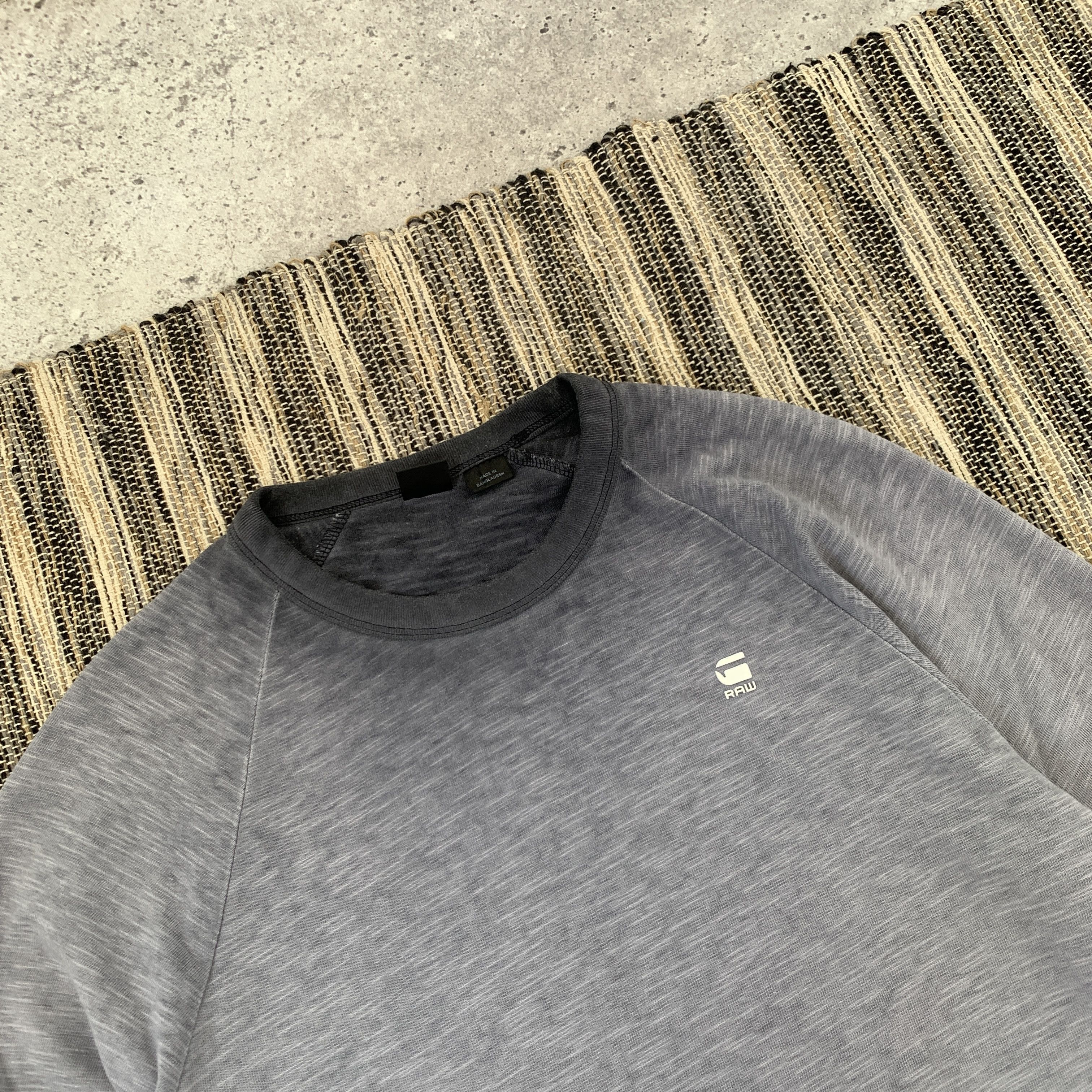 G-Star G-Star Raw VALTORAS RAGLAN Longsleeve Tee Shirt Grey Size US M / EU 48-50 / 2 - 4 Thumbnail