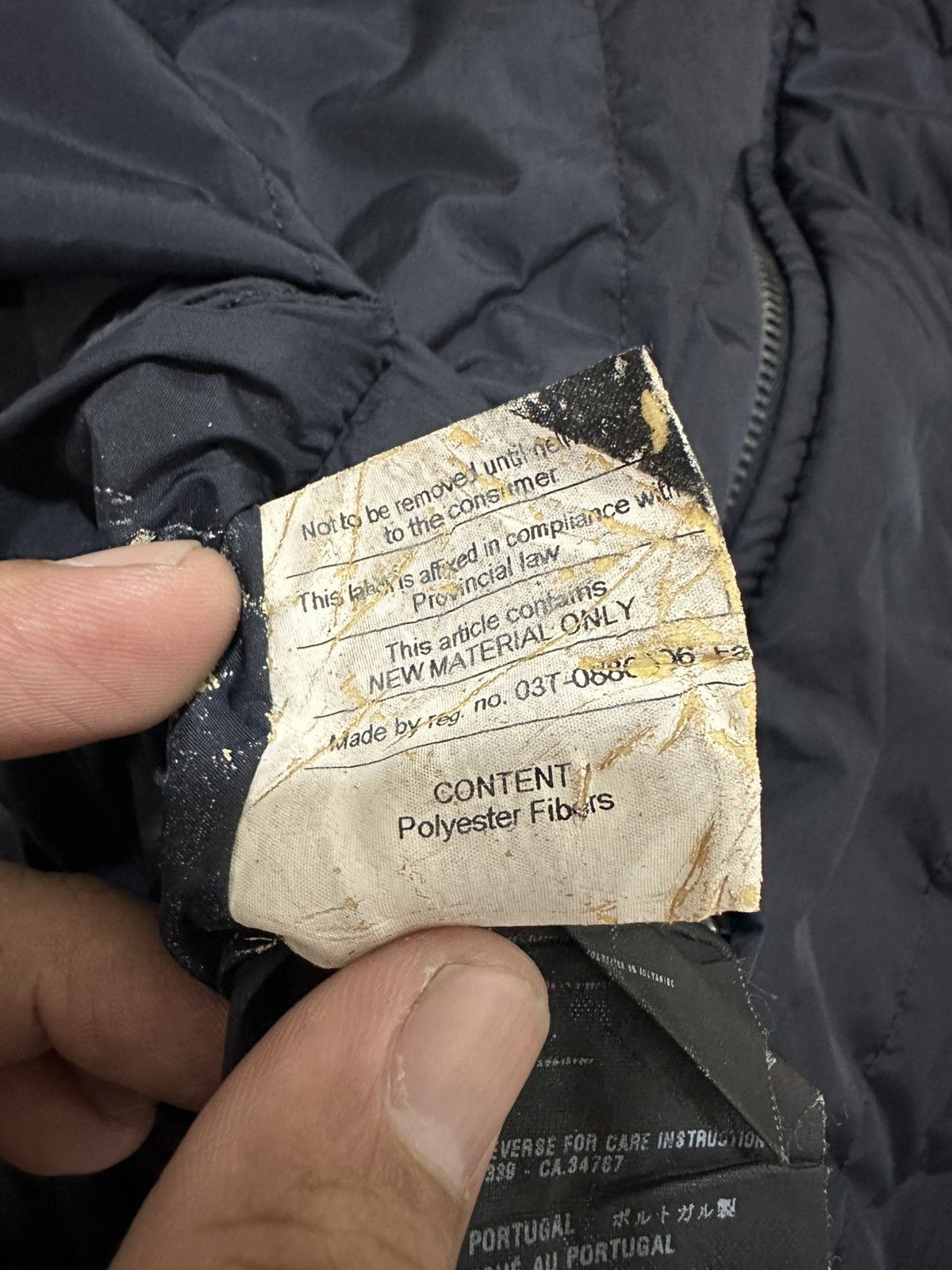 Prada PRADA Reversible Cotton Nylon Jacket Hooded Big Logo Design Size US M / EU 48-50 / 2 - 16 Thumbnail