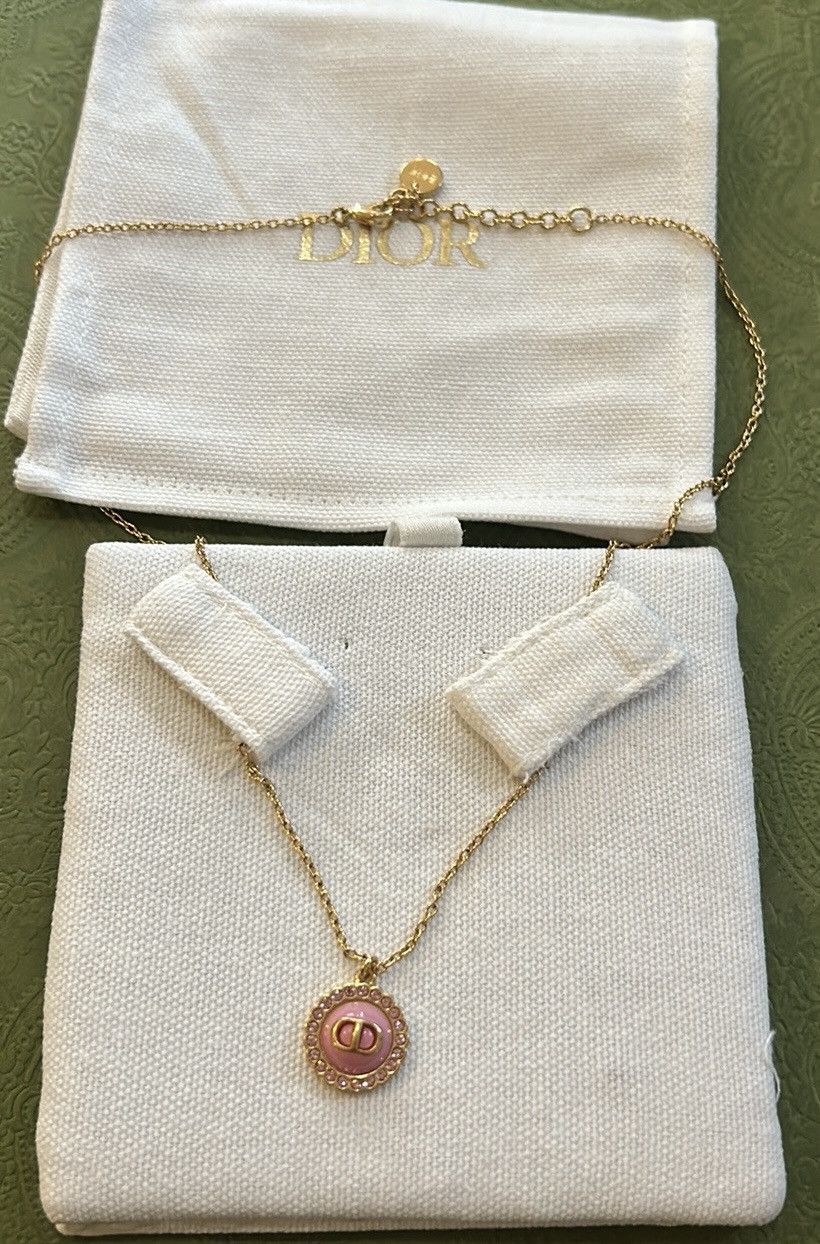 Dior Christian Dior PETIT CD BAROQUE NECKLACE Gold-Finish Metal Size ONE SIZE - 5 Thumbnail