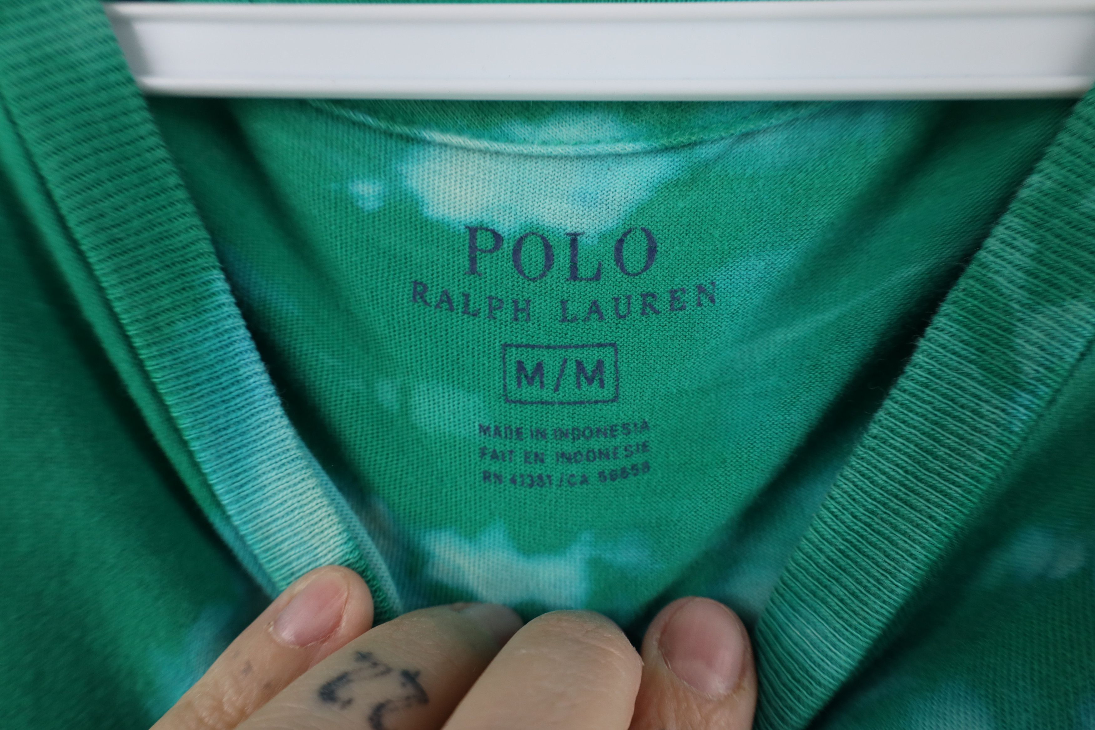 Ralph Lauren Vintage Y2K Ralph Lauren Short Sleeve T-Shirt Green Cotton Size US M / EU 48-50 / 2 - 6 Thumbnail