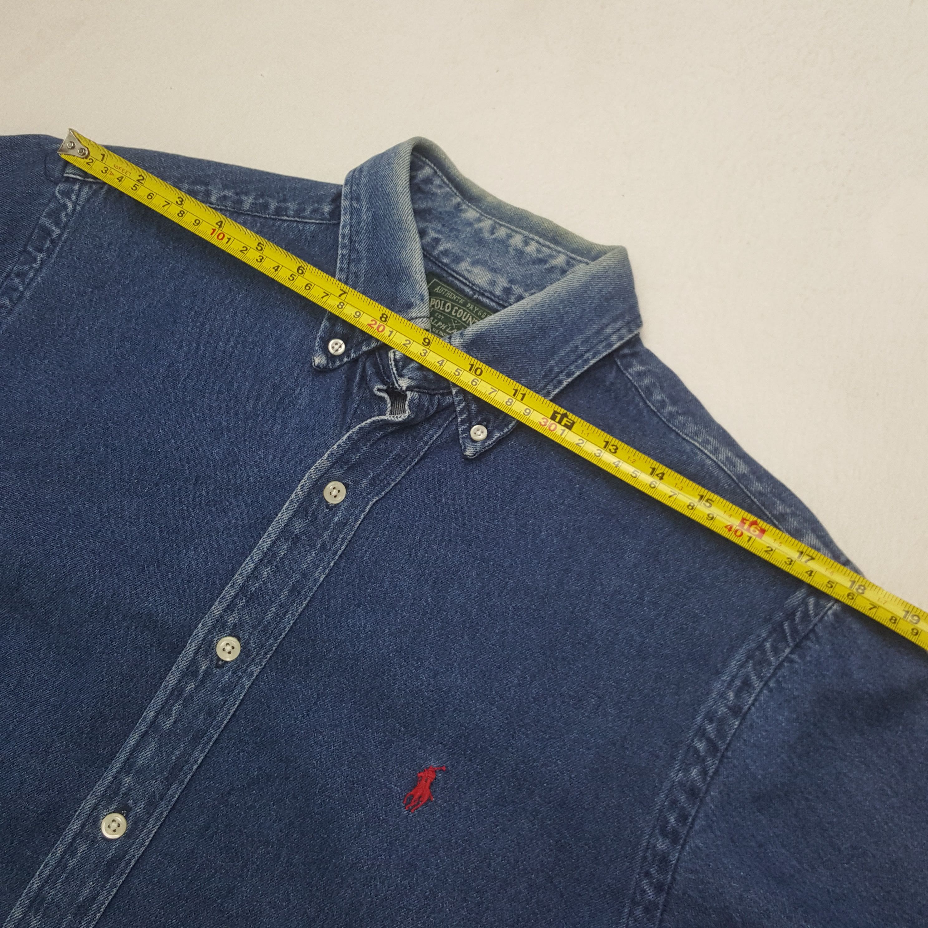 Polo Ralph Lauren Vintage Ralph Lauren Shirt American Brand Button Up RR21 Size US L / EU 52-54 / 3 - 5 Thumbnail