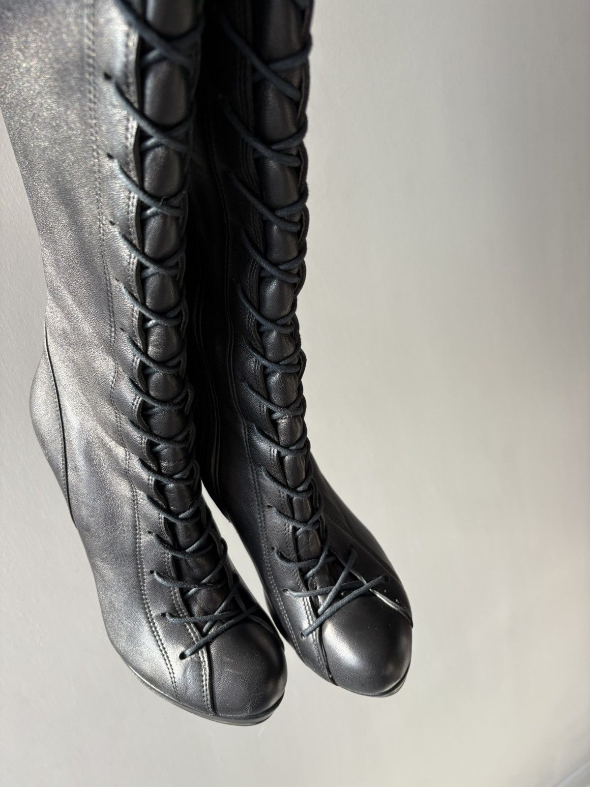 Vintage y2k leather boots Size US 9.5 / IT 39.5 - 16 Thumbnail