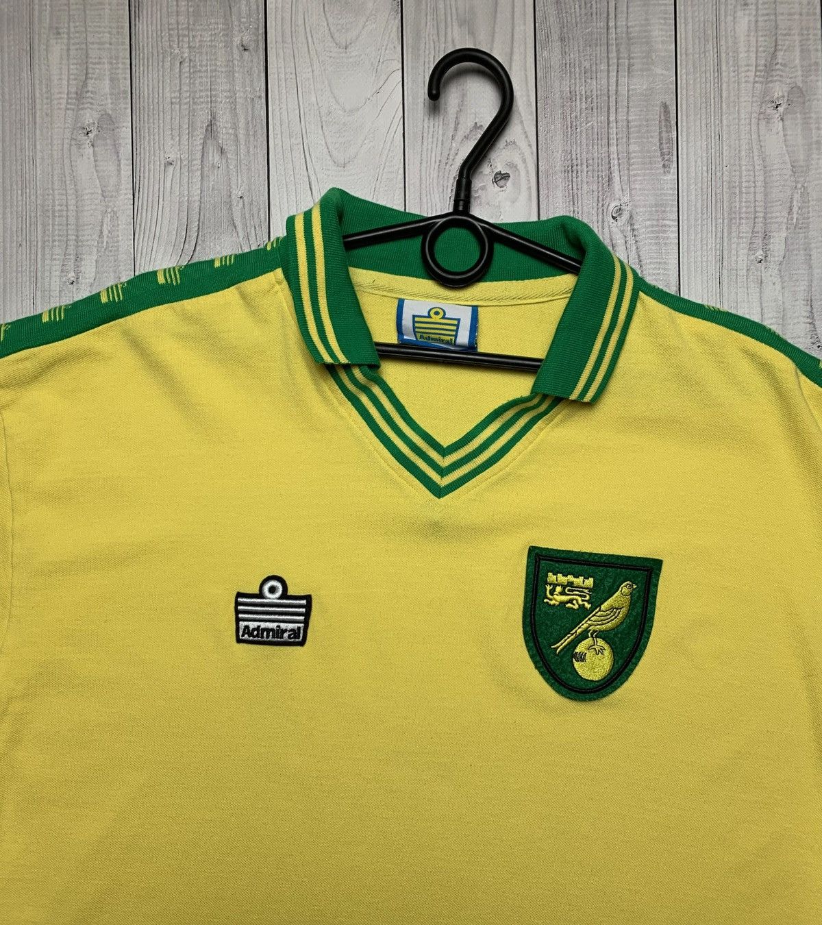 Vintage Vintage Norwich soccer jersey Admiral yellow retro XL Size US XL / EU 56 / 4 - 2 Thumbnail