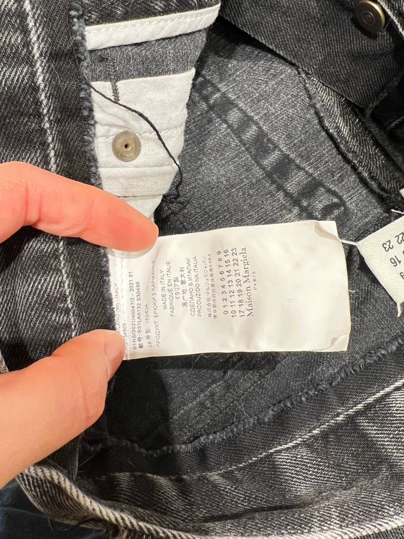 Maison Margiela Maison Margiela Classic stitched jeans 2502-Nextarrow Size US 38 / EU 54 - 2 Thumbnail