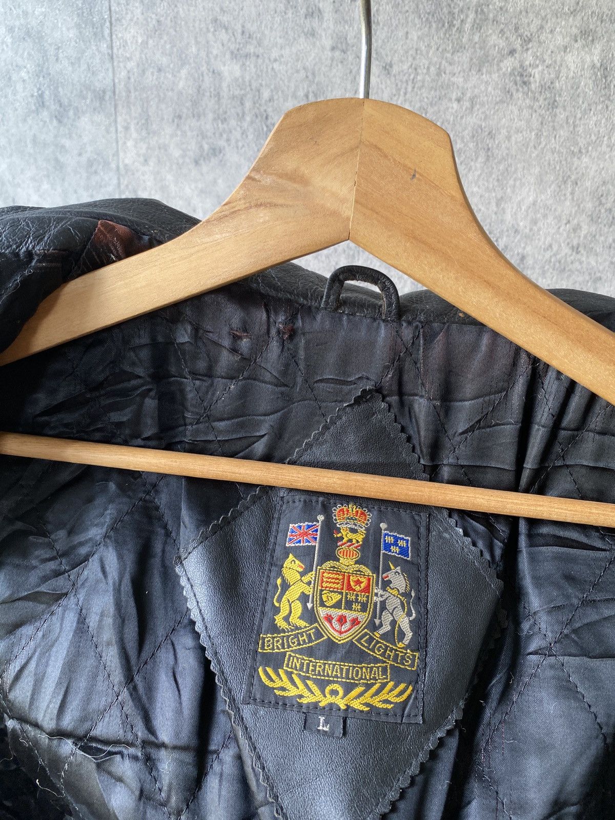 Leather Vintage Stefanel Kids Biker’s Design Leather Jacket Size US L / EU 52-54 / 3 - 17 Thumbnail