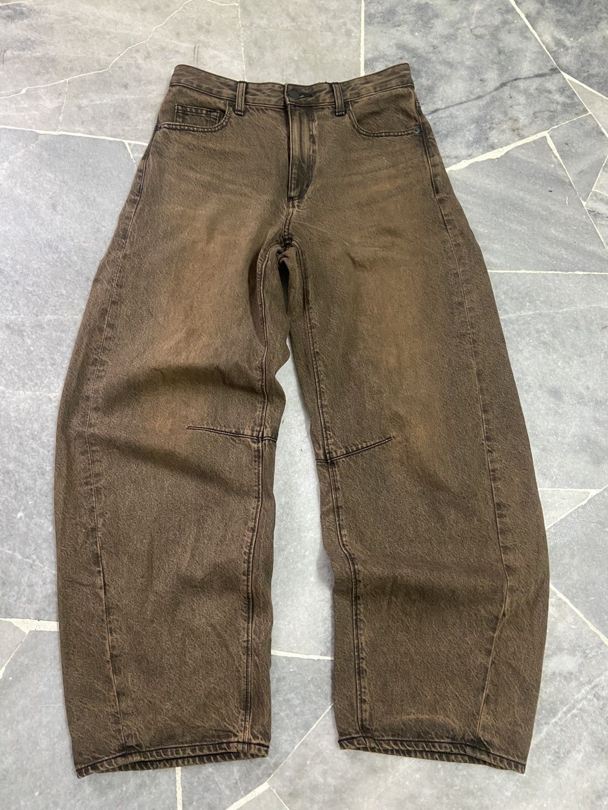 Japanese Brand Gu Japanese Brand jeans Barrel Leg Pants Size US 32 / EU 48 - 10 Thumbnail