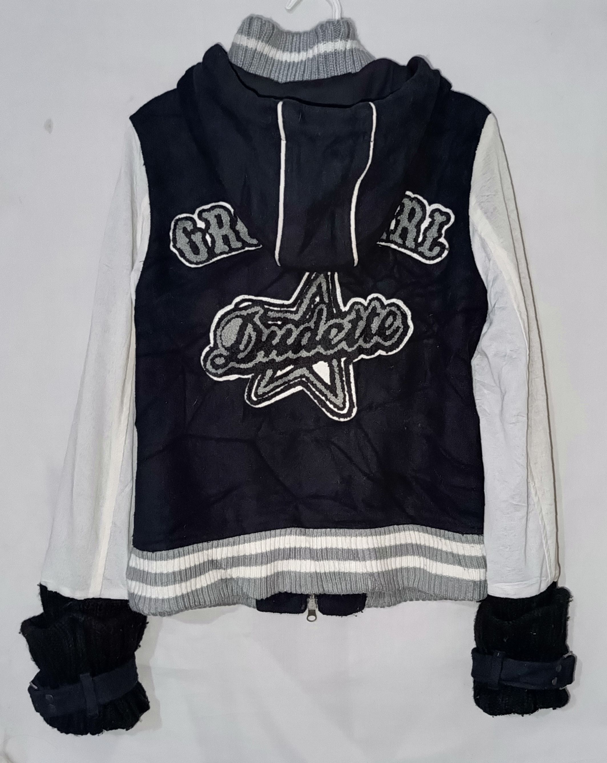 Beauty Beast 🇯🇵Y2K Shake Shake Hoodie Varsity Jacket Size S / US 4 / IT 40 - 3 Thumbnail