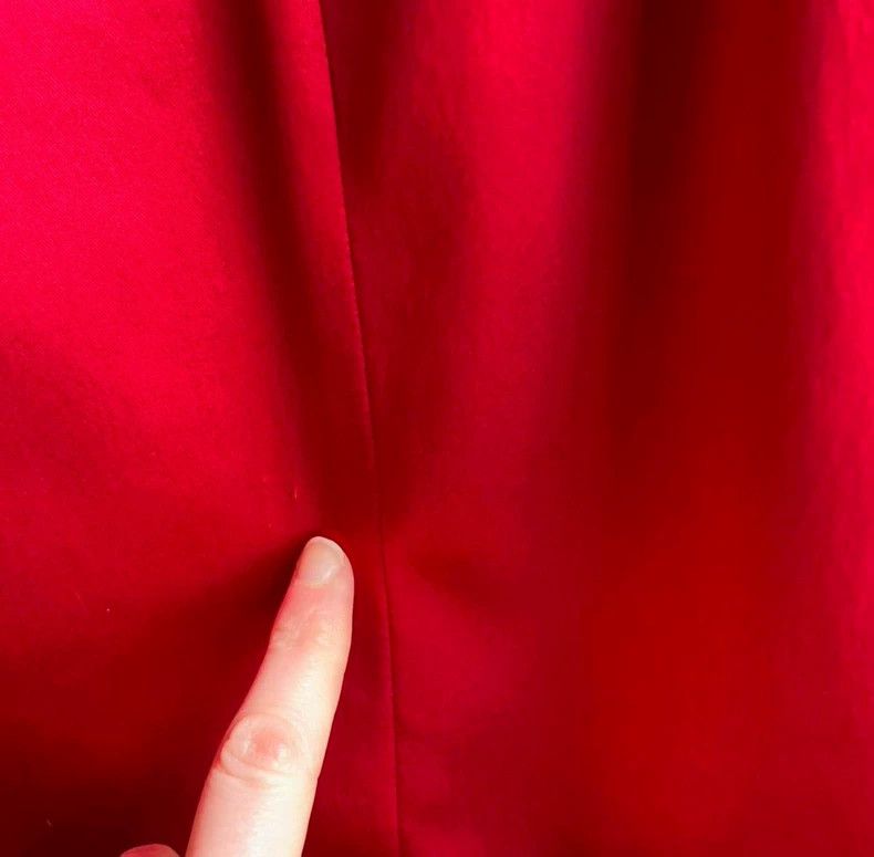 Other Vivienne Westwood A red satin baggy skirt Size 26" / US 2 / IT 38 - 4 Thumbnail
