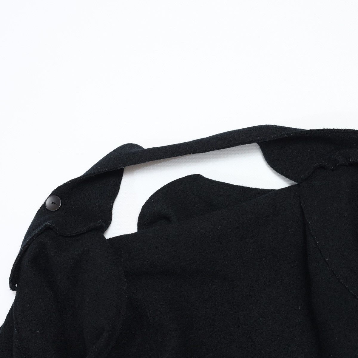 OSKA Oska Oversized Boiled Wool Coat Cape Black Size XL / US 12-14 / IT 48-50 - 16 Thumbnail
