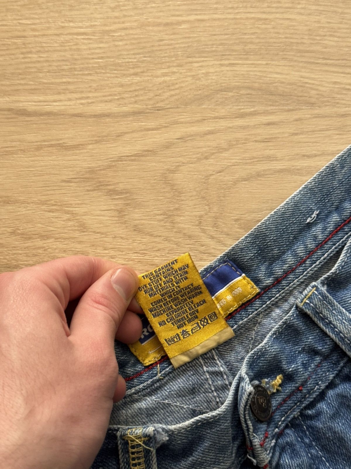 Vintage Vintage 00’s Roca Wear Baggy y2k Baggy denim Hip-Hop Shorts Size US 34 / EU 50 - 11 Thumbnail