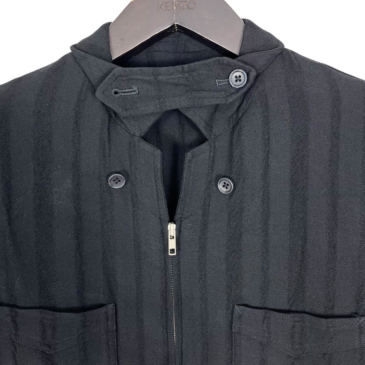 Designer × Y's for Men × Yohji Yamamoto Y’s For Men Yohji Yamamoto See Through Stripes Rayon Jacket Size US M / EU 48-50 / 2 - 5 Thumbnail