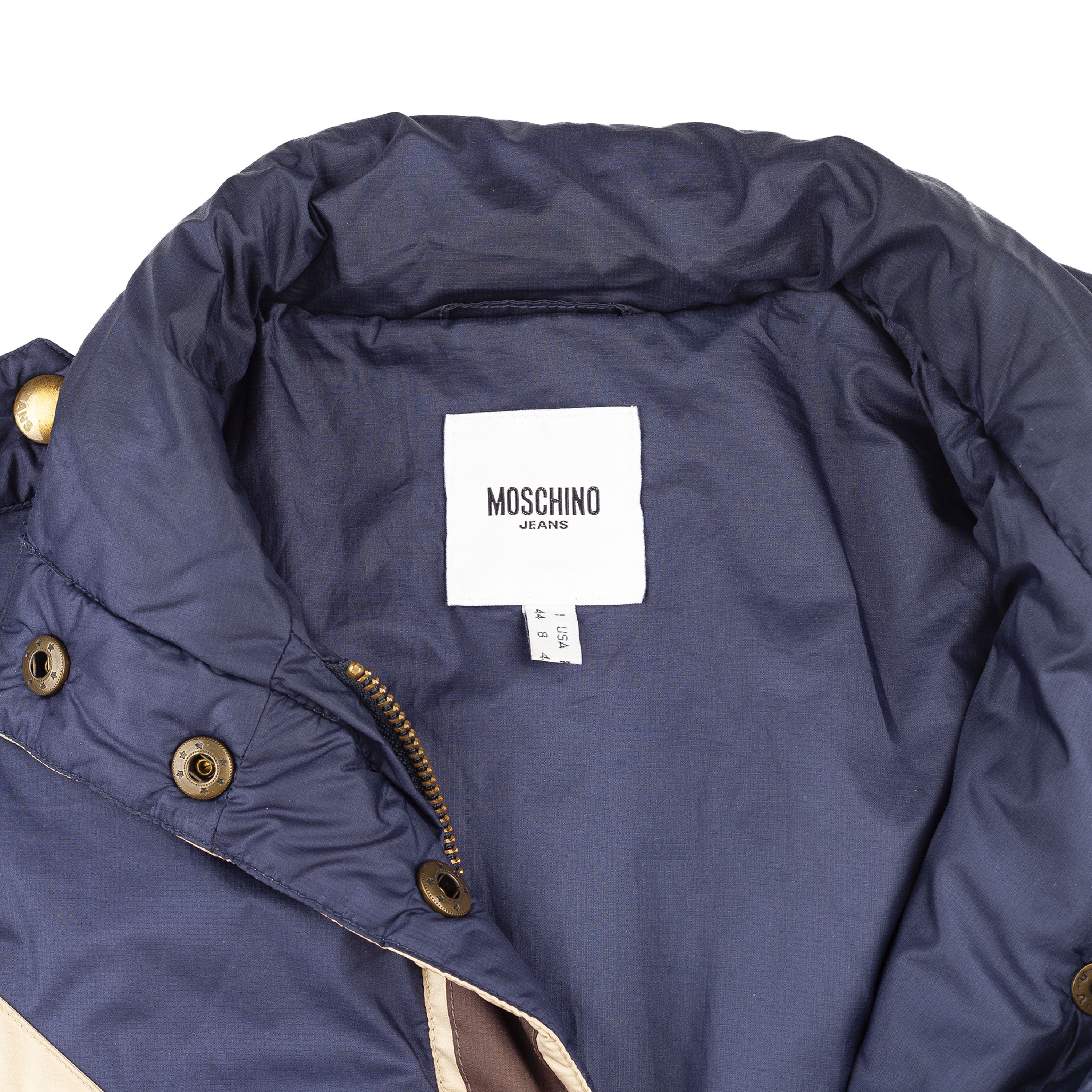 Moschino Moschino Union Jack UK Vintage Light Puffer Jacket (M) Size US M / EU 48-50 / 2 - 5 Thumbnail