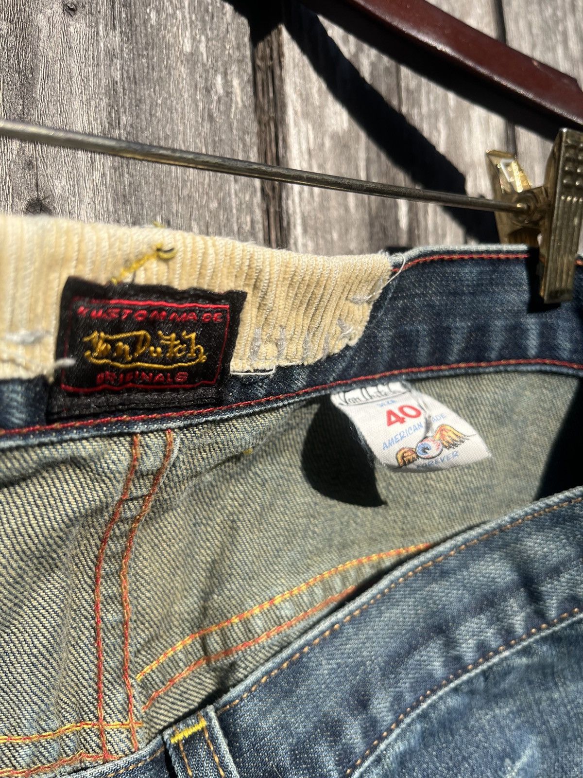 Von Dutch Von Dutch Jeans Patchwork Size US 40 / EU 56 - 5 Thumbnail