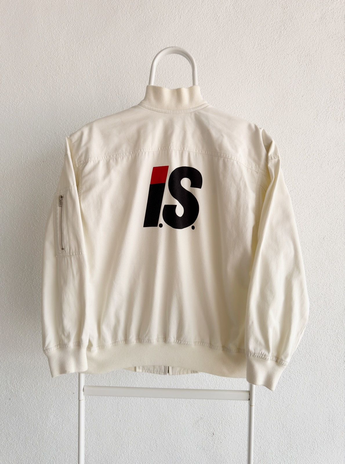 Issey Miyake Vintage 90s Issey Miyake iS MA-1 Bomber Jacket Size US M / EU 48-50 / 2 - 1 Thumbnail