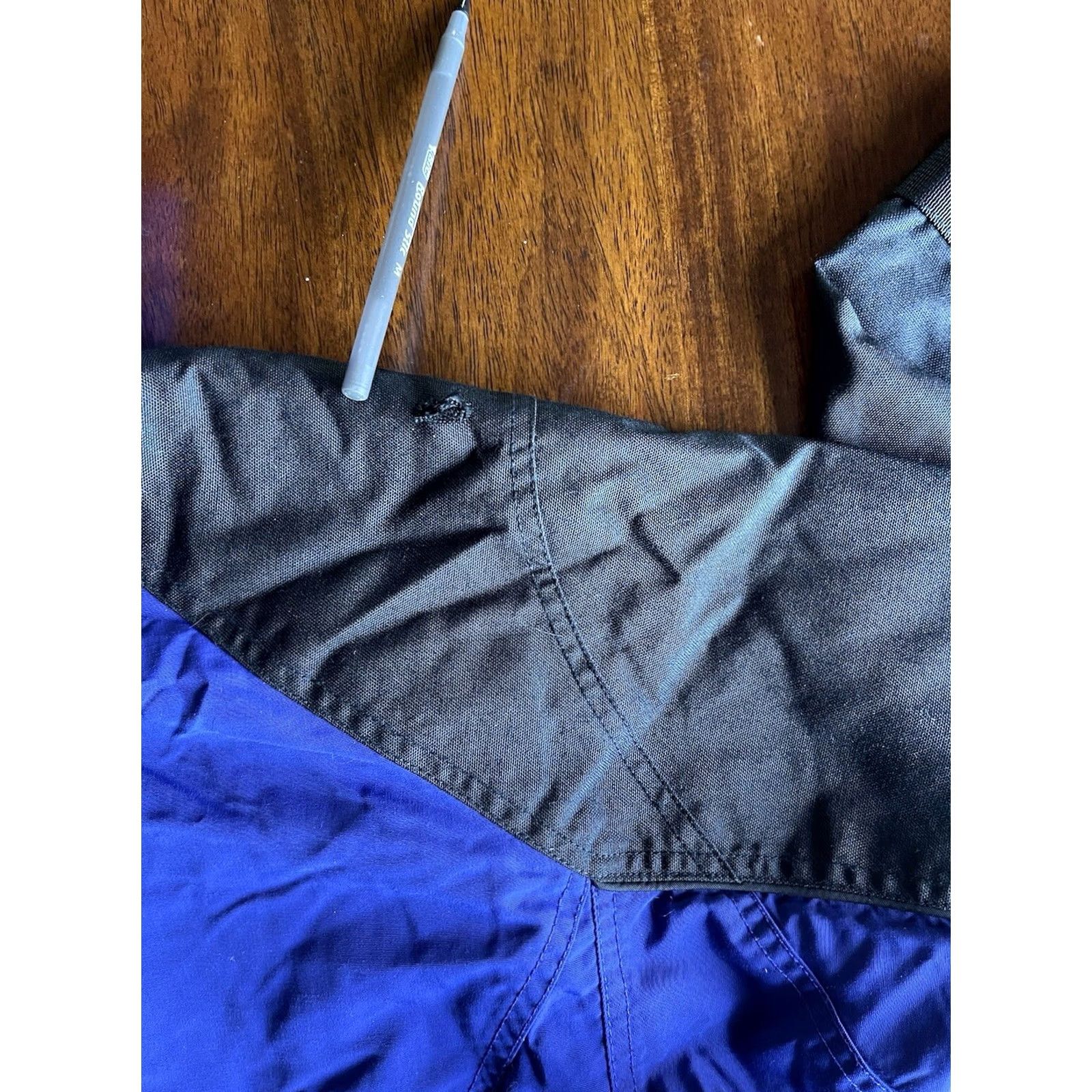 The North Face VINTAGE The North Face Steep Tech Jacket Men L Ski Blue/Black Zip-Up Hood Wind-Resistant Water-Resistant Pockets 00s? Size US L / EU 52-54 / 3 - 5 Thumbnail