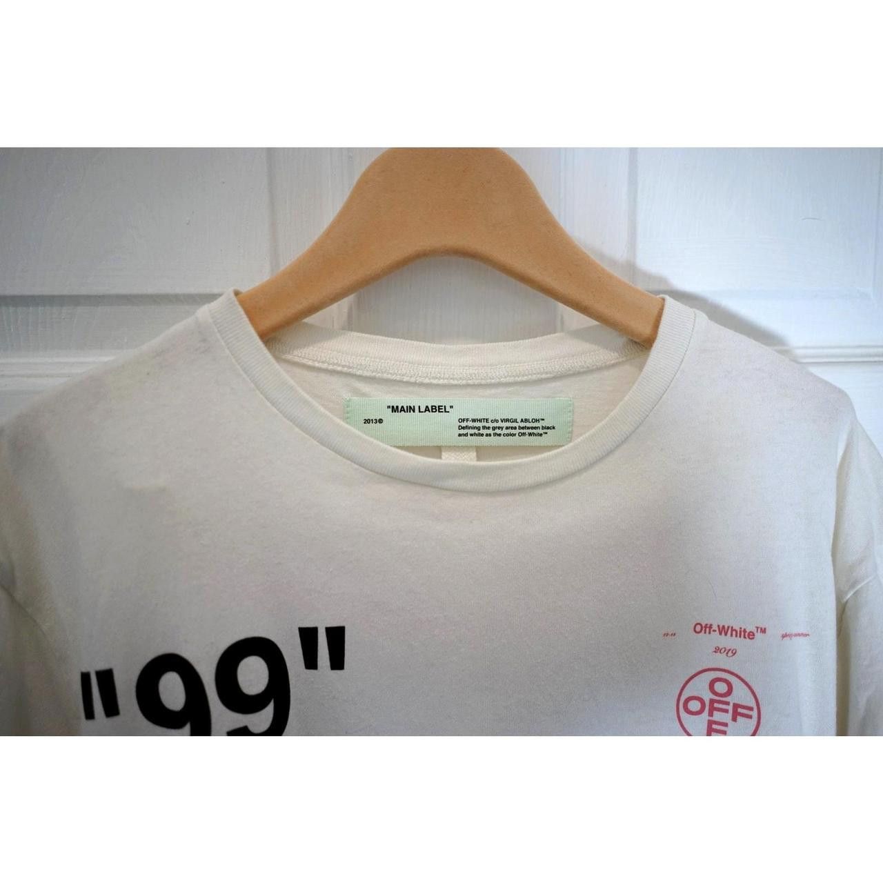 Off-White OFF-WHITE - White Impressionism Boat Tee / XS Size US XS / EU 42 / 0 - 5 Thumbnail
