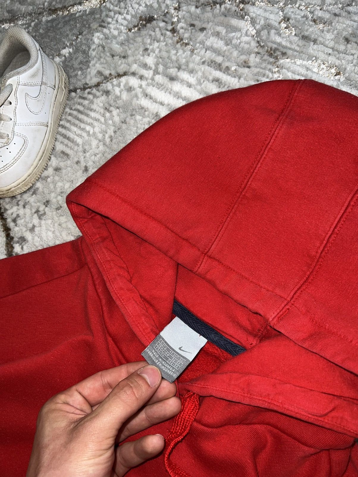 Nike NIKE VINTAGE 00S BIG LOGO HOODIE Y2K SWEATSHIRT CREWNECK Size US L / EU 52-54 / 3 - 5 Thumbnail