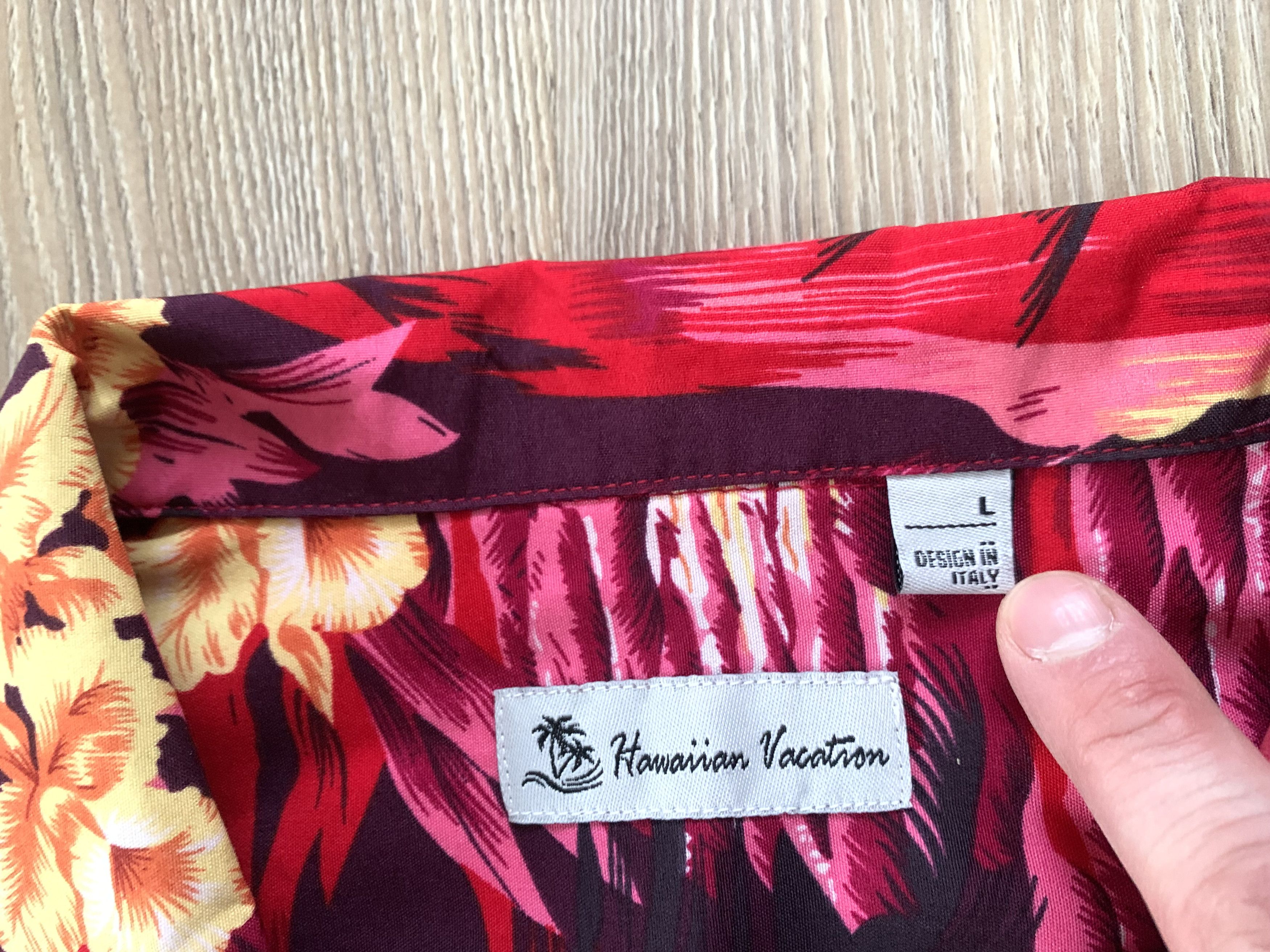 Other Hawaiian Vacation Cotton Hawaiian Shirt Size US L / EU 52-54 / 3 - 5 Thumbnail