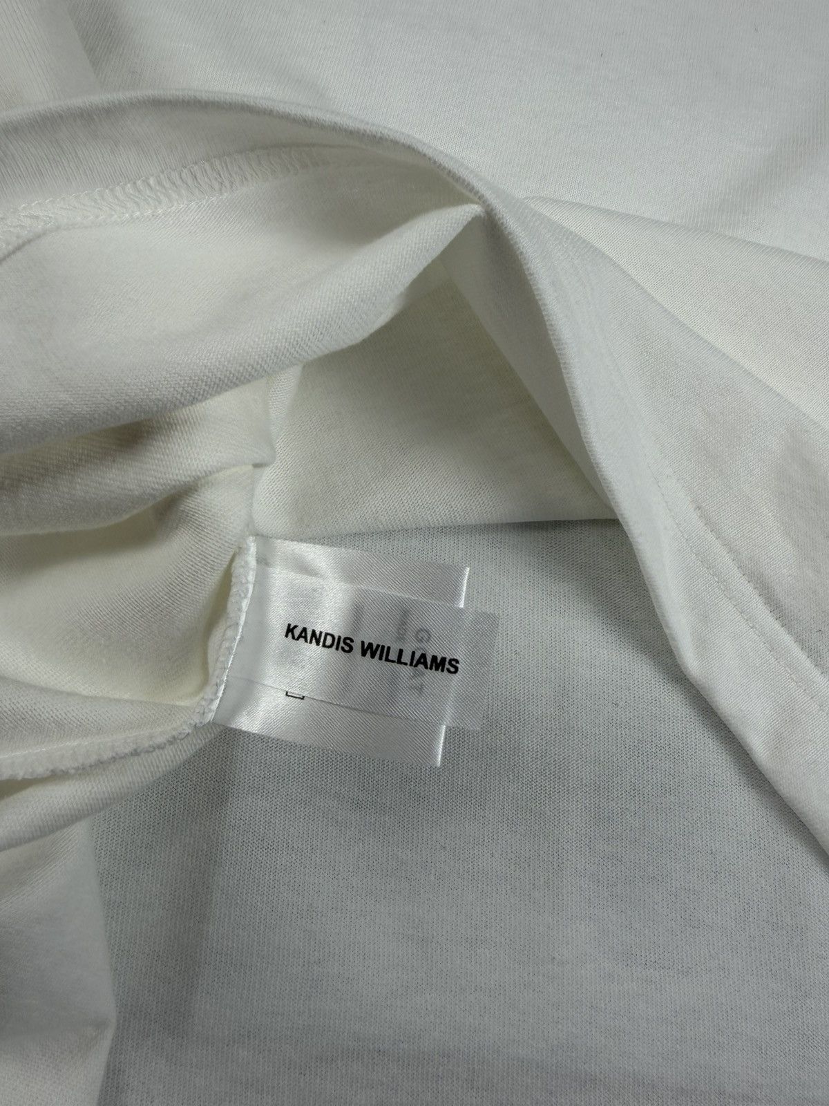 Other Kandis Williams x GOAT Art Basel Logo Tee One Size Size US M / EU 48-50 / 2 - 7 Thumbnail