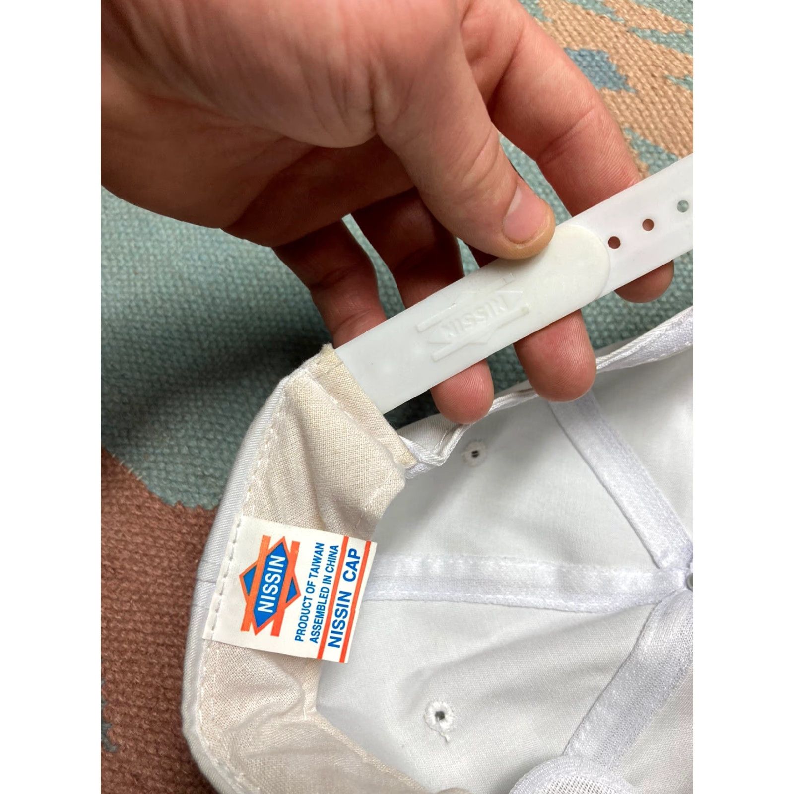 Vintage VINTAGE SnapBack hat cap fantasy RV tours Las Vegas travel agency white Men Adjustable White SnapBack Hats Travel Mens Size ONE SIZE - 7 Thumbnail