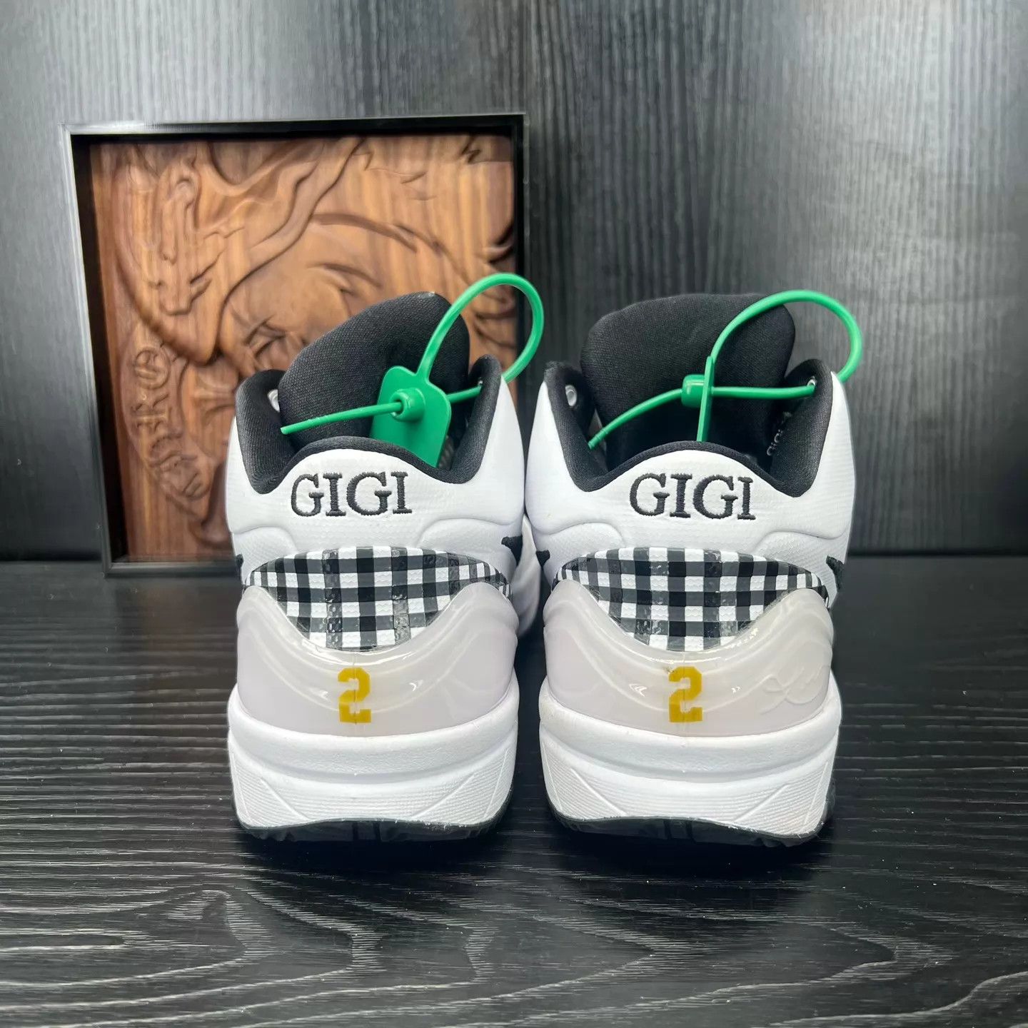Nike zk4 gigi Black White 40.5 Original Box Size US 7.5 / EU 40-41 - 7 Thumbnail