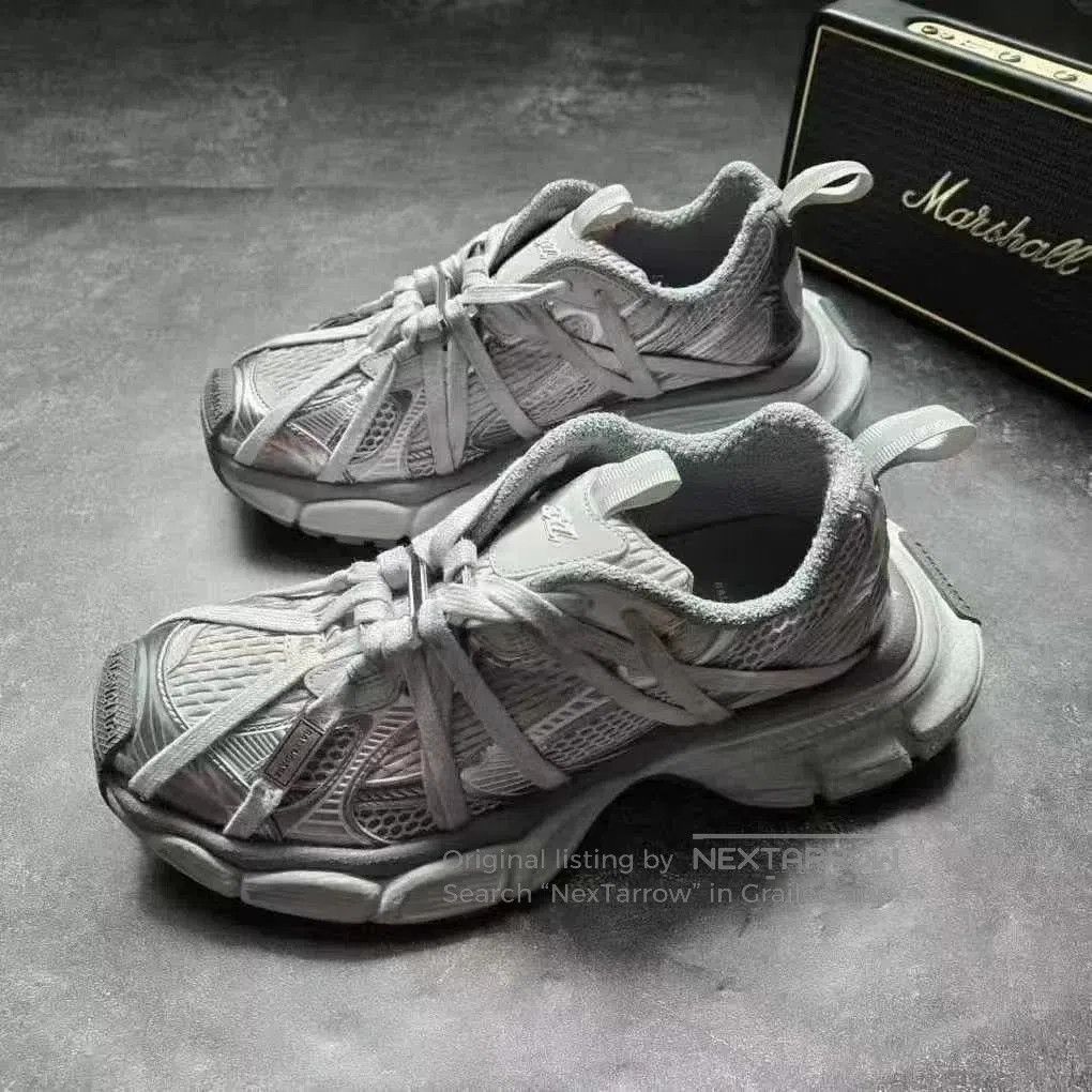 Balenciaga balenciaga 3xl gray sneaker with metal buckle. Size US 9 / EU 42 - 1 Thumbnail