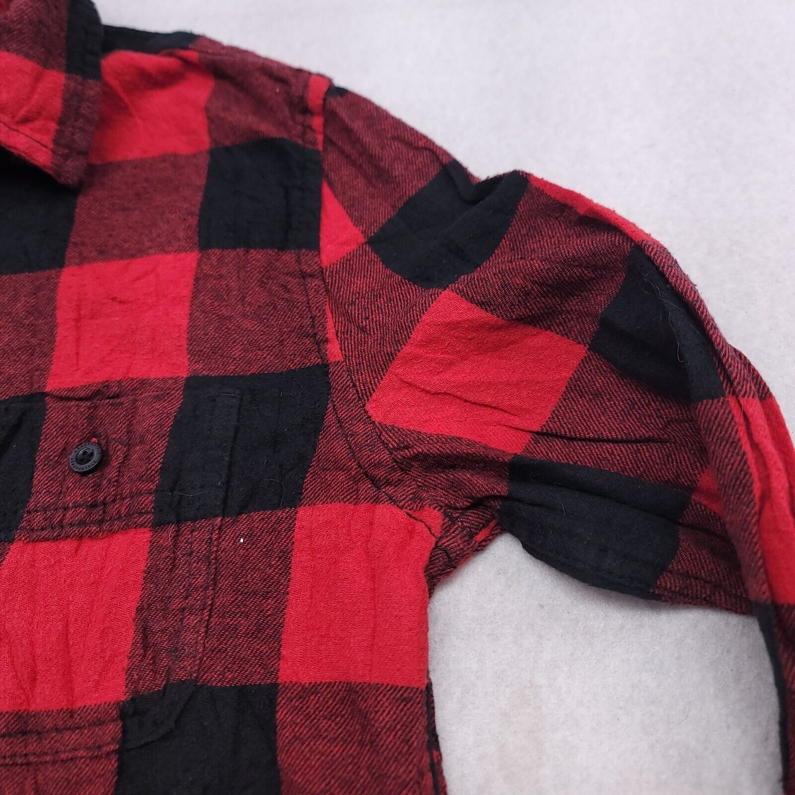 Aeropostale Aeropostale Buffalo Check Flannel Shirt Womens Size XS Red Size XS / US 0-2 / IT 36-38 - 5 Thumbnail