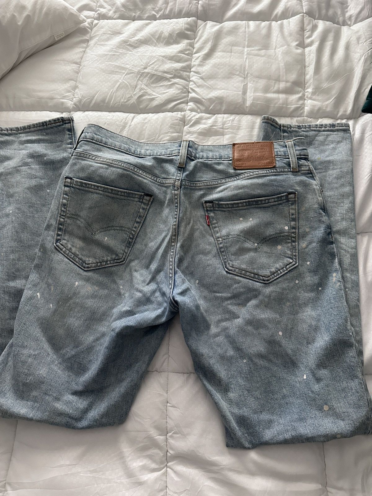 Levi's LEVI’S Splatter Denim Size US 34 / EU 50 - 6 Thumbnail